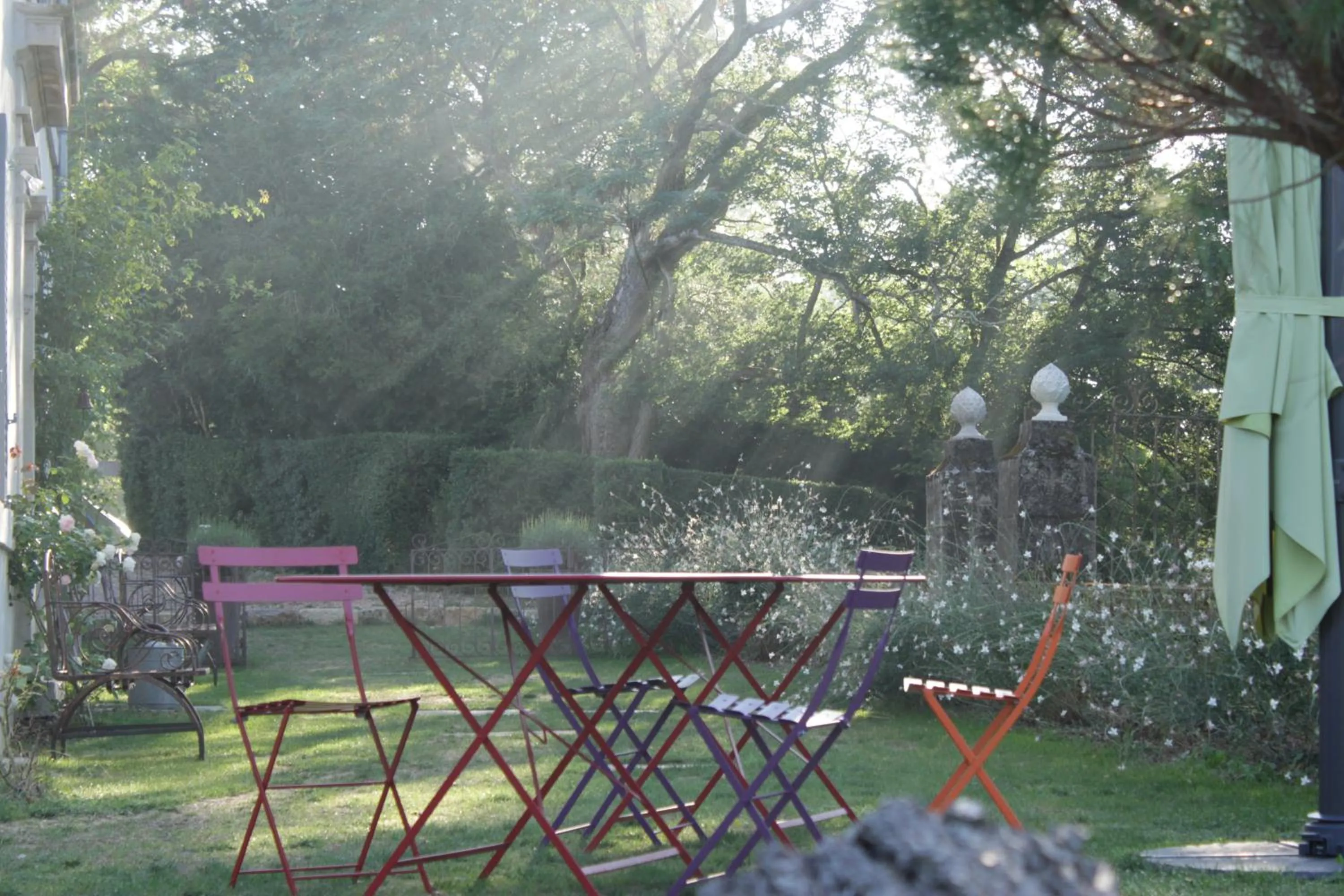 Garden in Domaine Le Broual