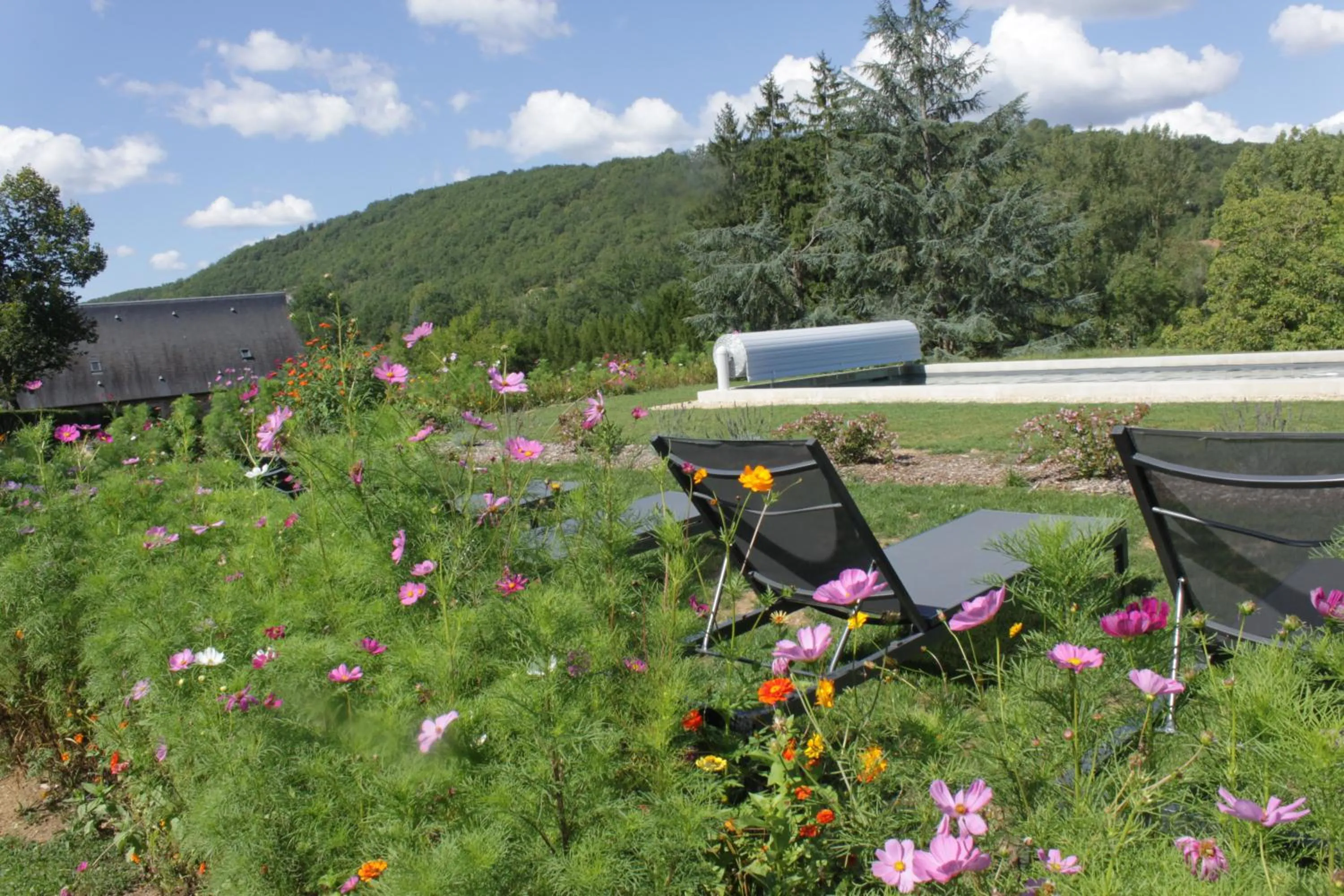 View (from property/room) in Domaine Le Broual