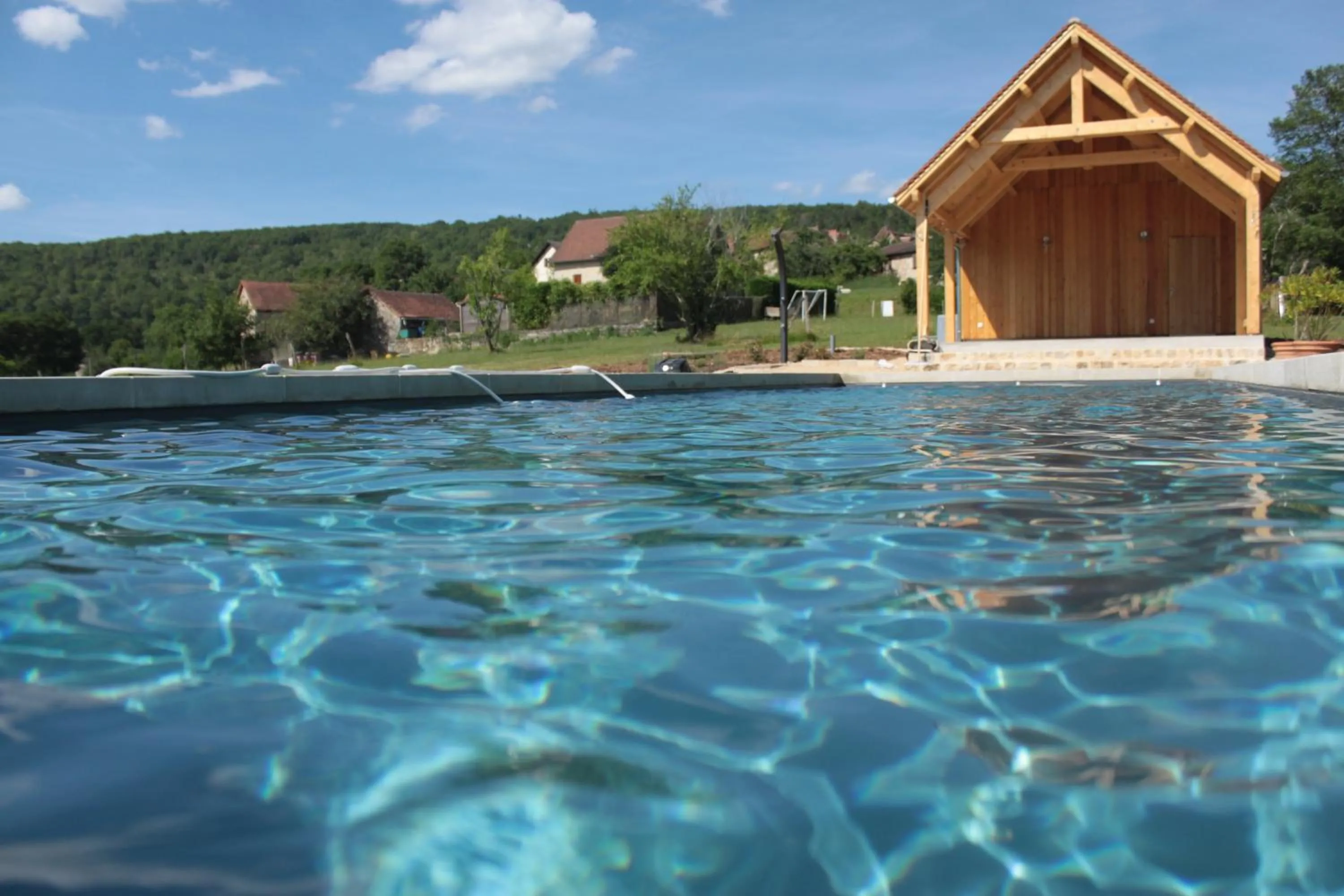 Swimming pool in Domaine Le Broual
