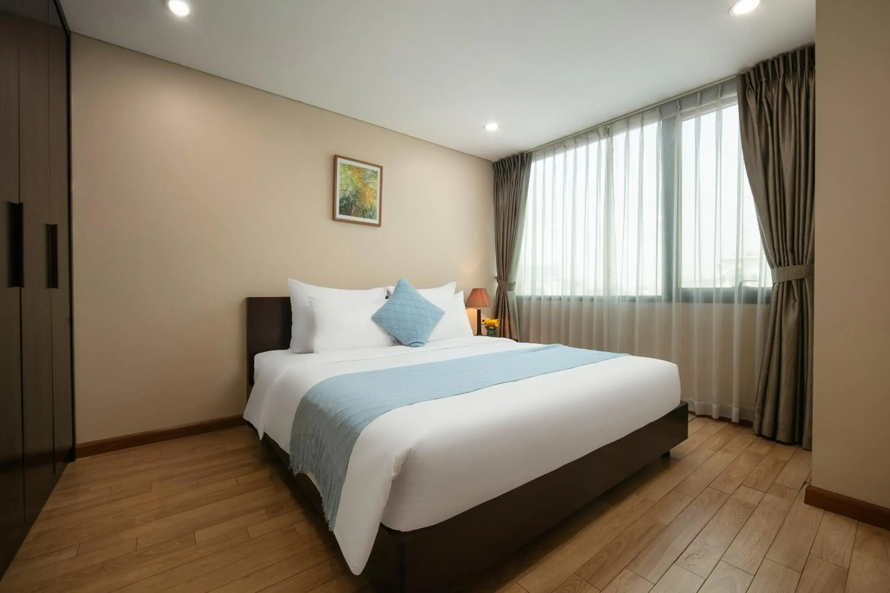 Bedroom, Bed in HB Serviced Apartment - 121B Quan Hoa Bedroom, Bed in HB Serviced Apartment - 121B Quan Hoa