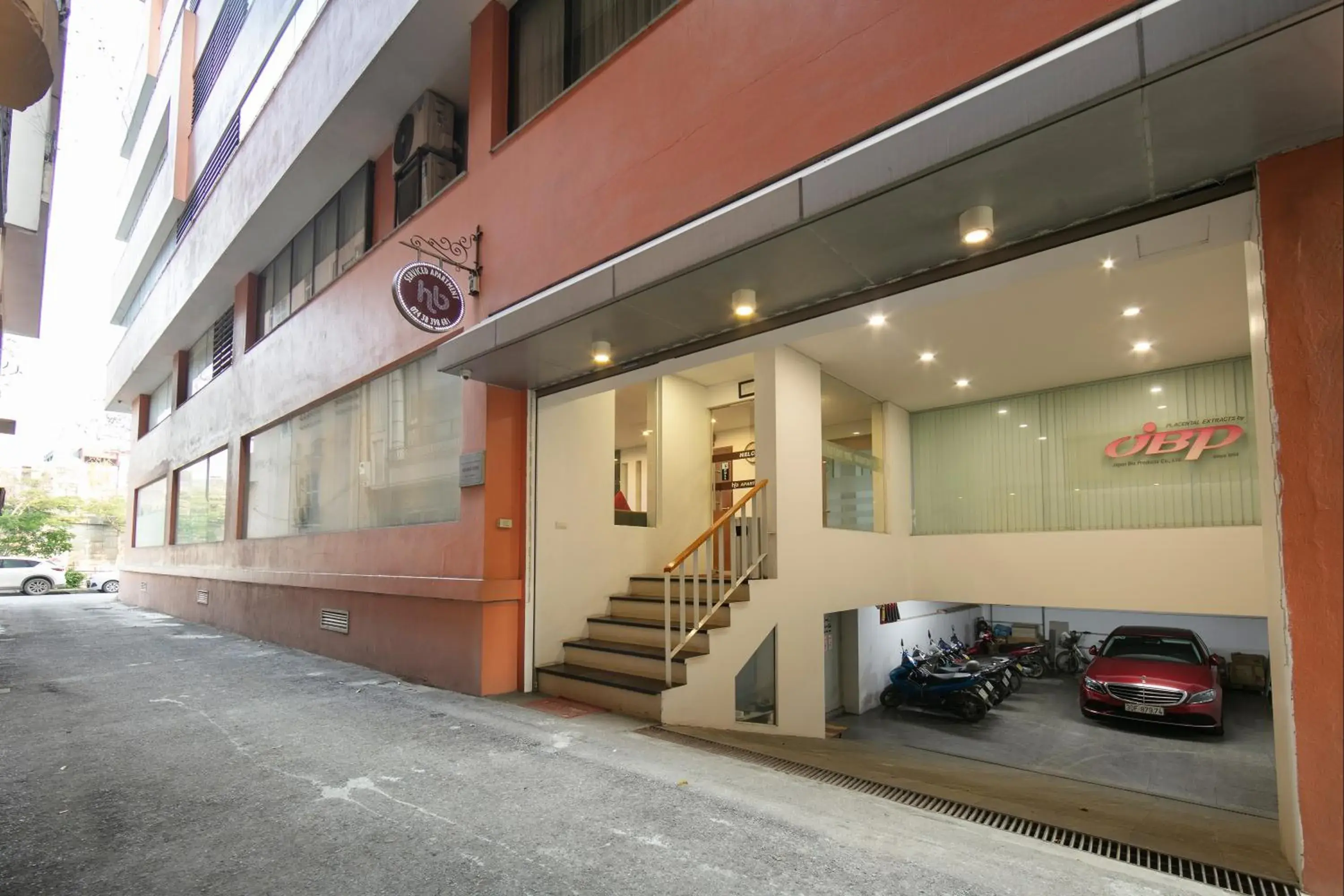 Property building in HB Serviced Apartment - 121B Quan Hoa Property building in HB Serviced Apartment - 121B Quan Hoa