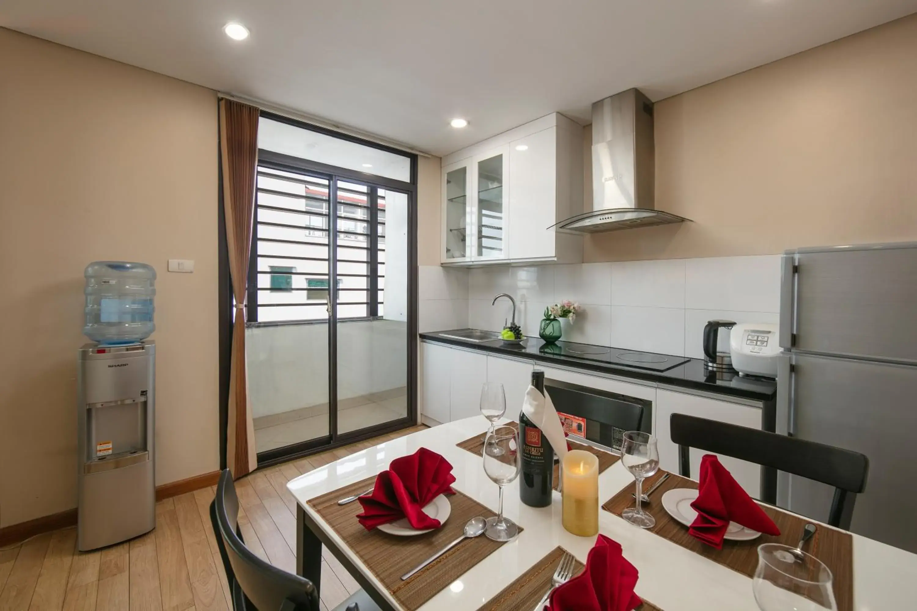 Kitchen or kitchenette in HB Serviced Apartment - 121B Quan Hoa Kitchen or kitchenette in HB Serviced Apartment - 121B Quan Hoa
