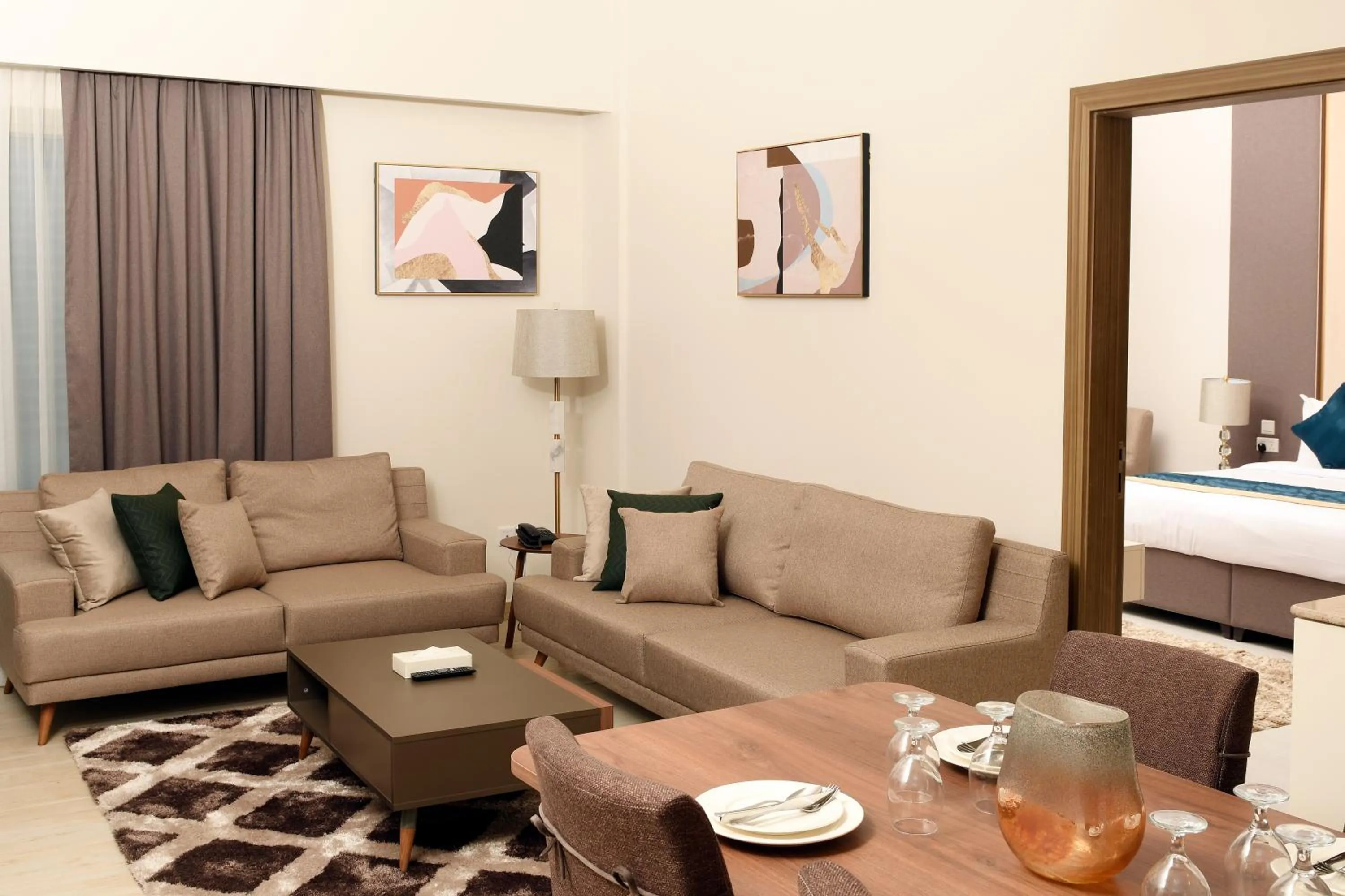 Living room in BW Suites & Spa