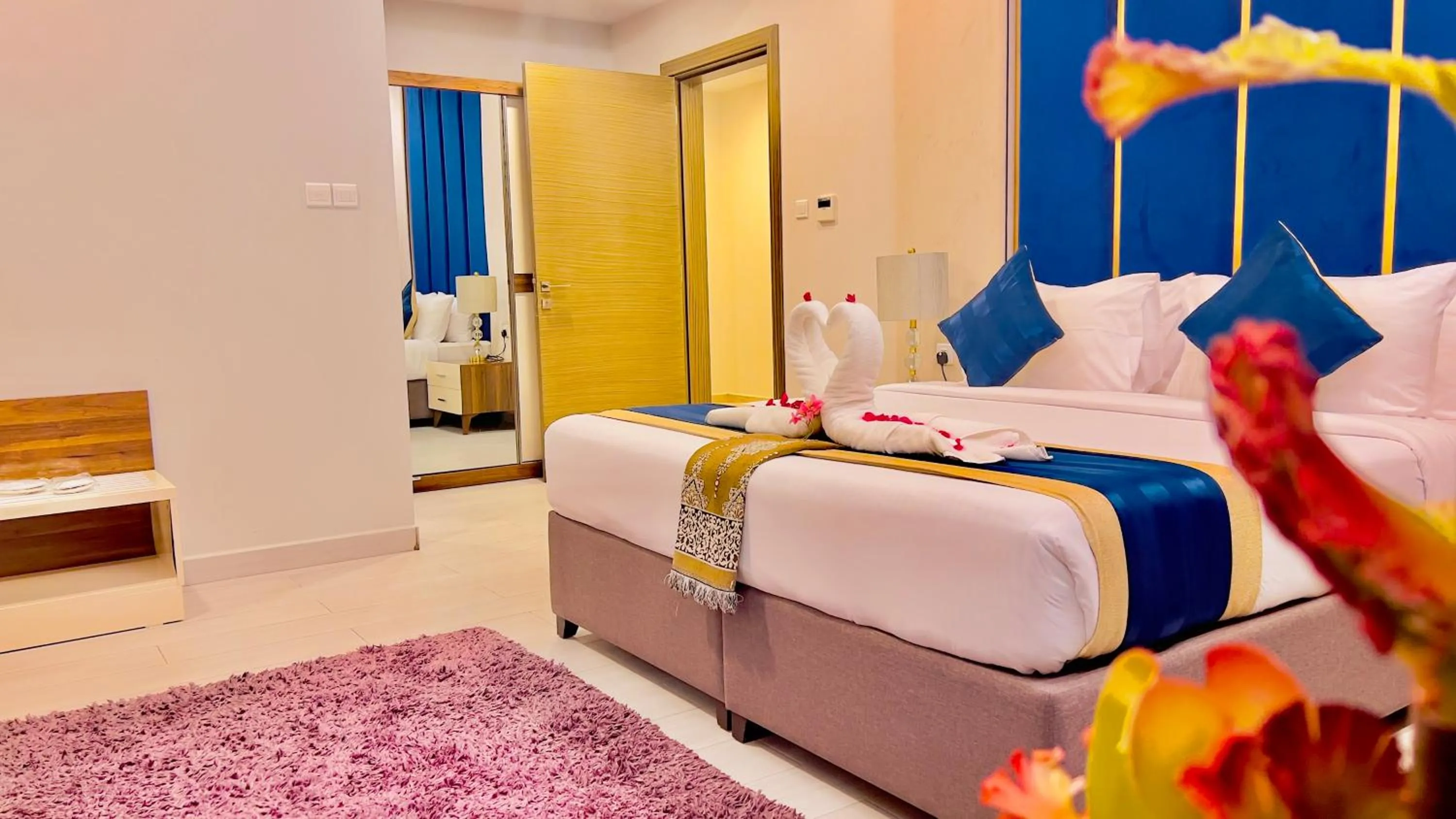 Bed in BW Suites & Spa