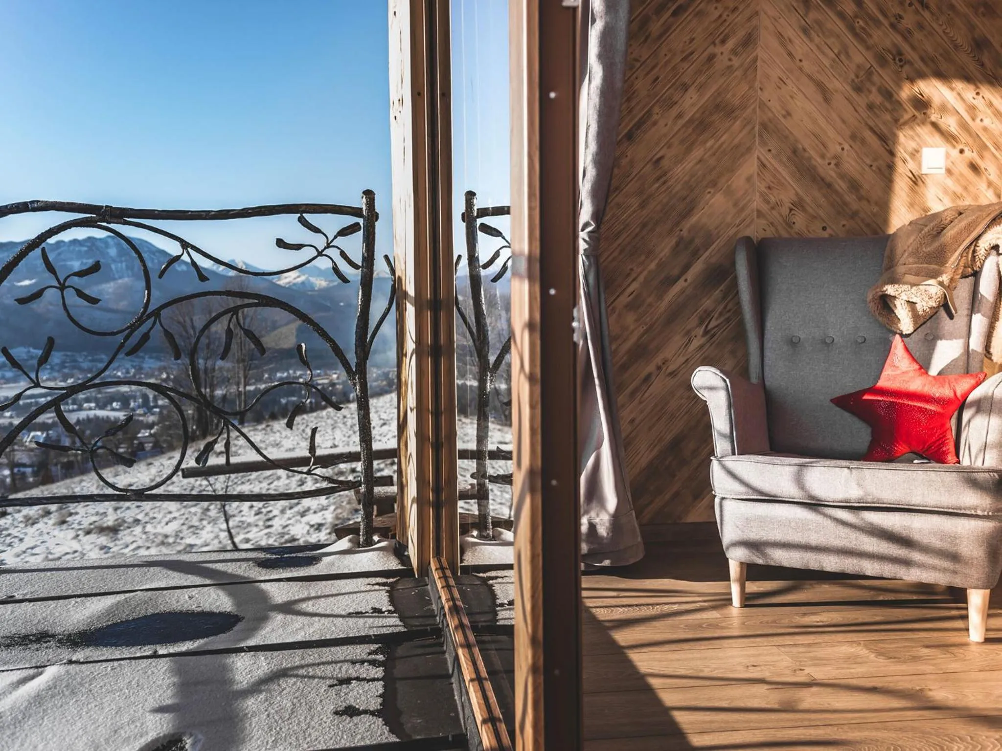 Balcony/Terrace in Dom Tatrzański Ewa Deluxe