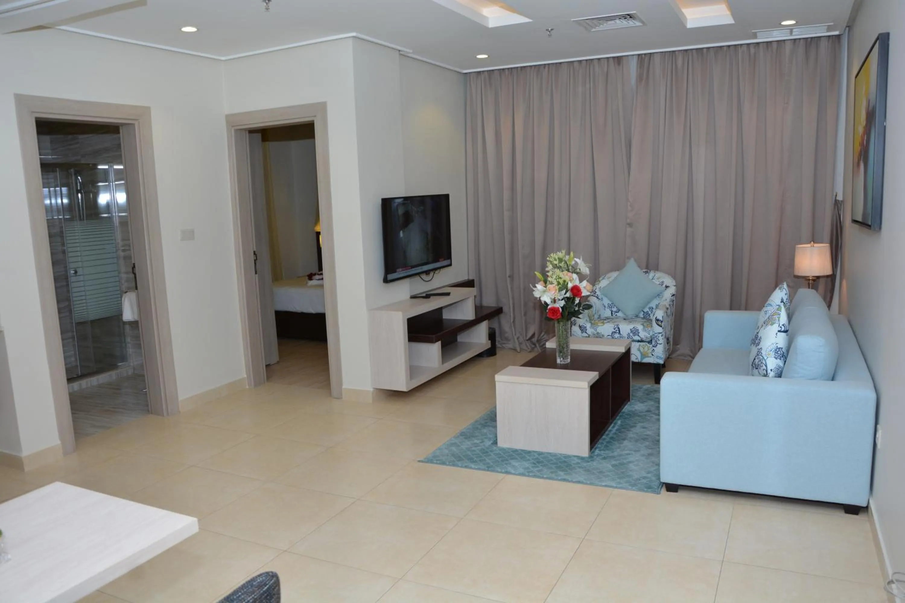 Seating area in The Lofts Kuwait Fintas