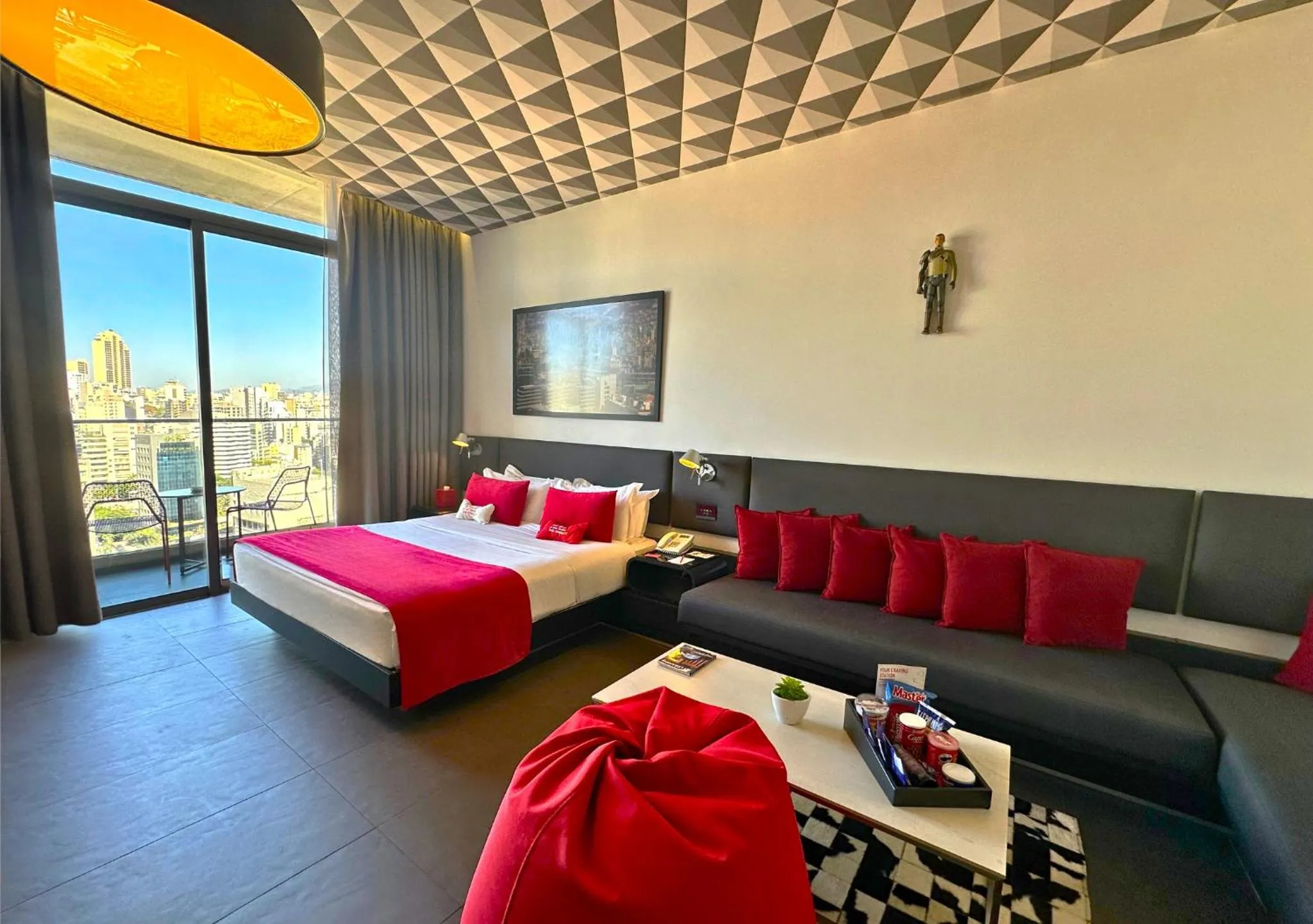 Bed in The Smallville Hotel