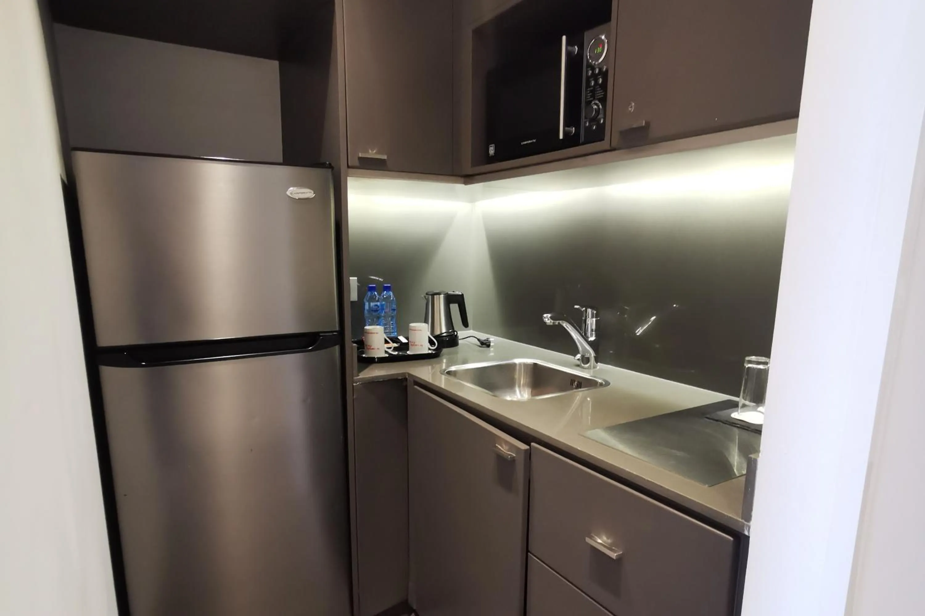 kitchen in The Smallville Hotel