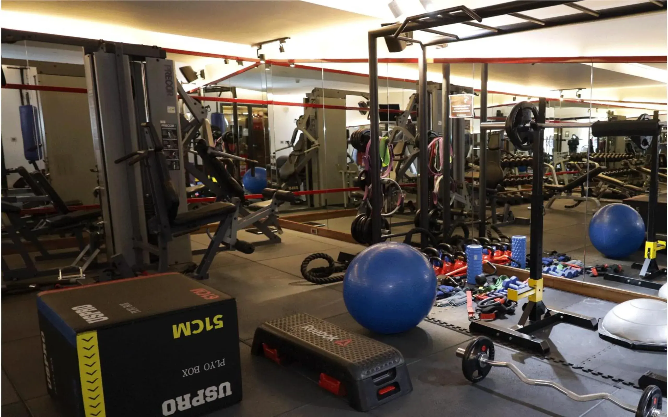 Fitness centre/facilities in The Smallville Hotel Fitness centre/facilities in The Smallville Hotel