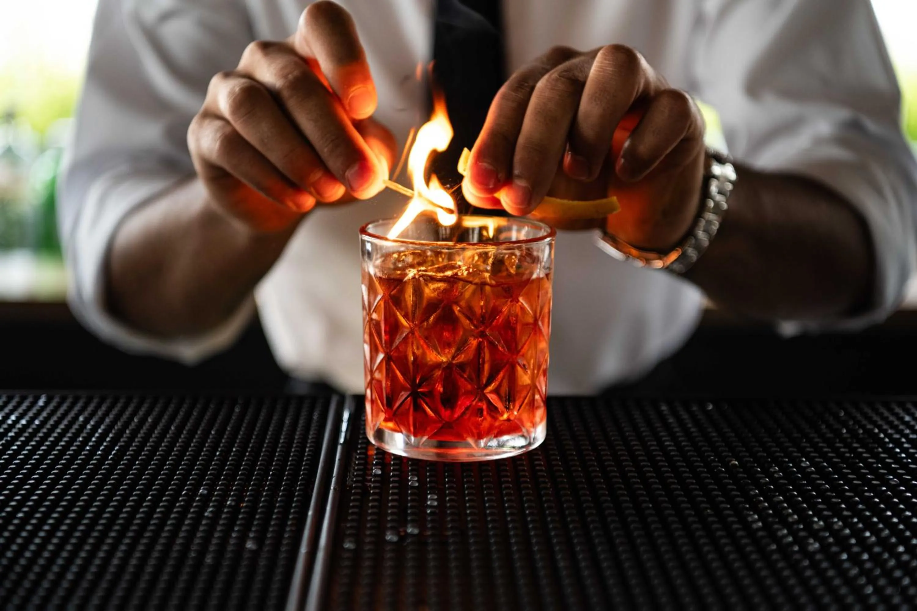 Drinks in The Smallville Hotel