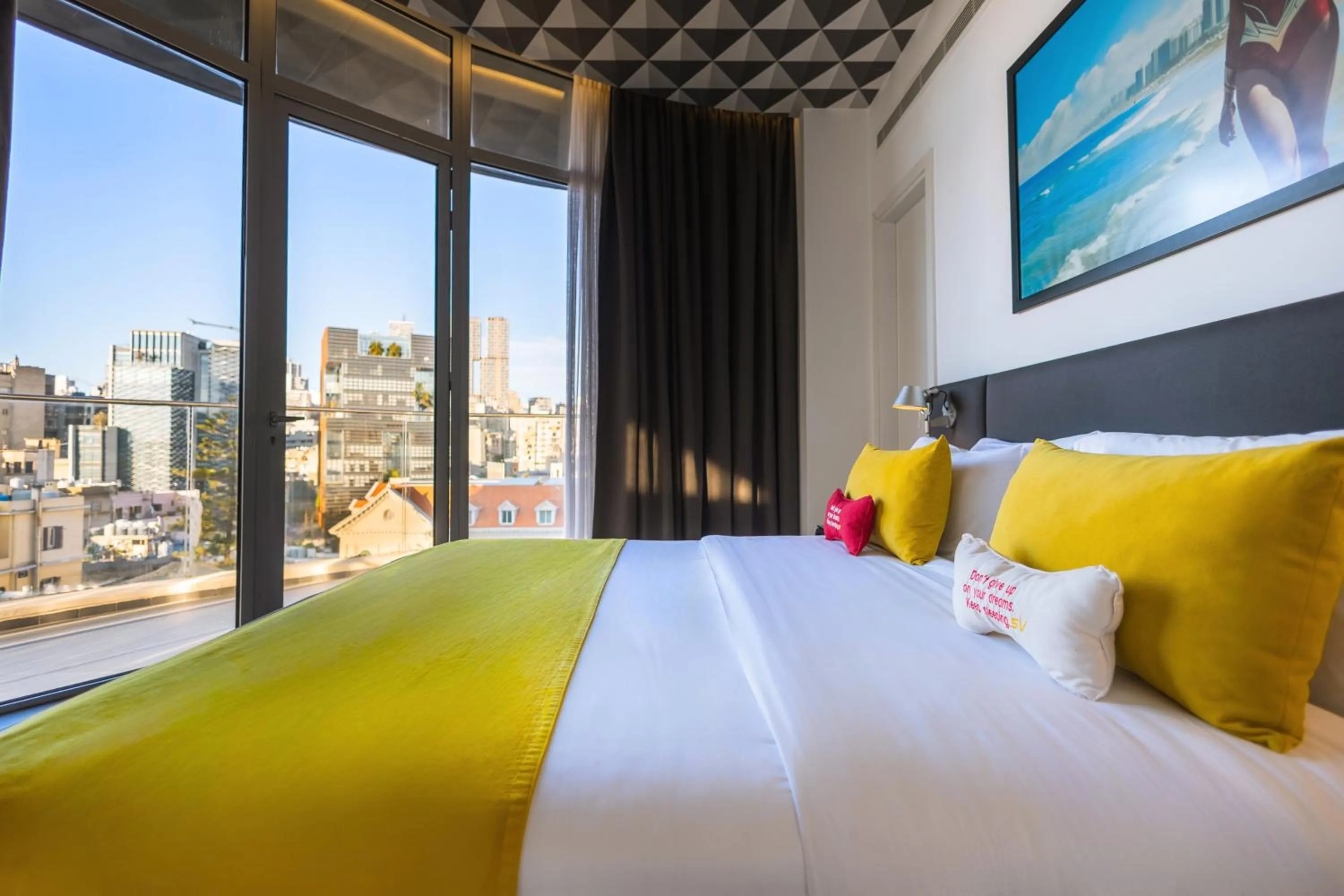 Bed in The Smallville Hotel