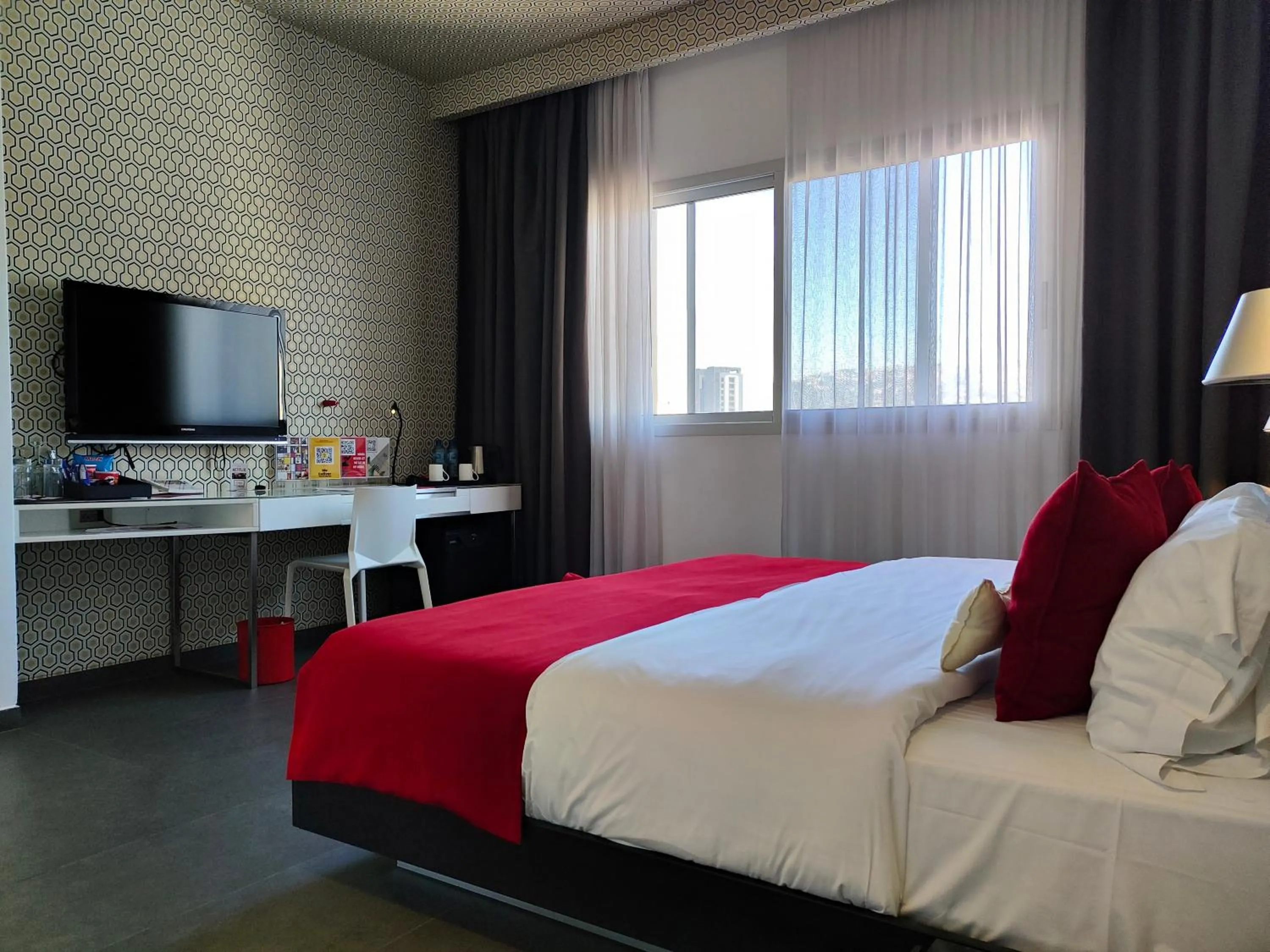 Bed in The Smallville Hotel