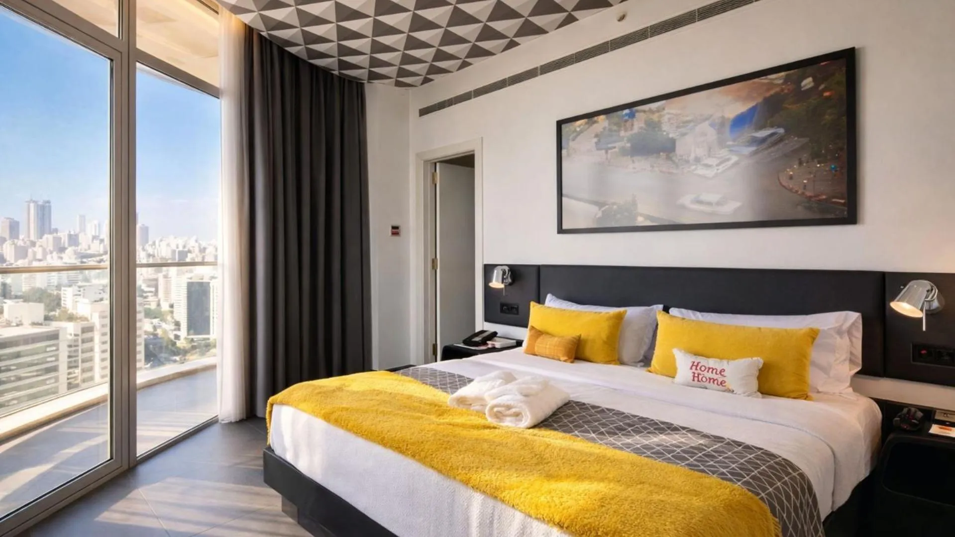 View (from property/room), Bed in The Smallville Hotel