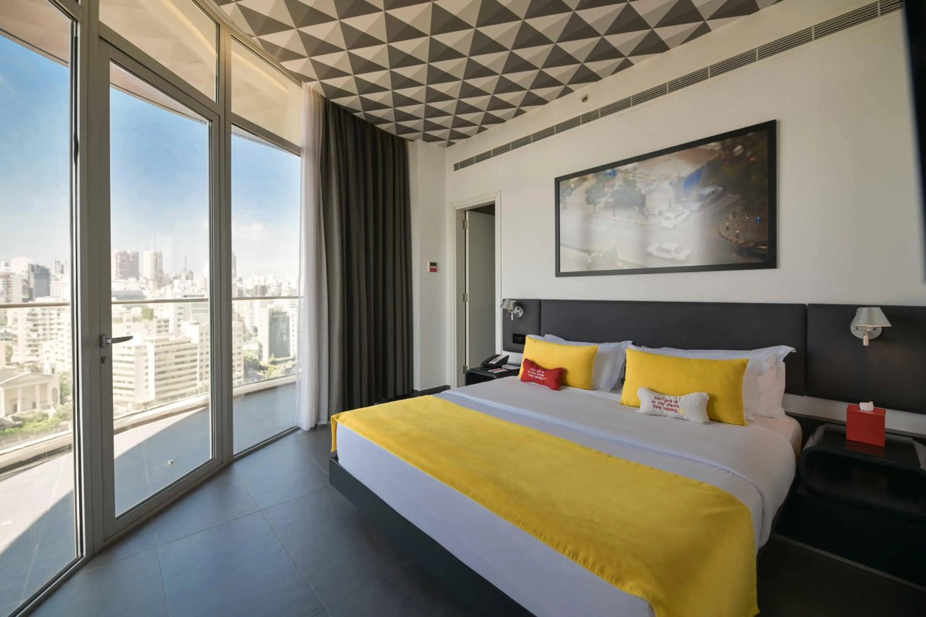 Bed in The Smallville Hotel