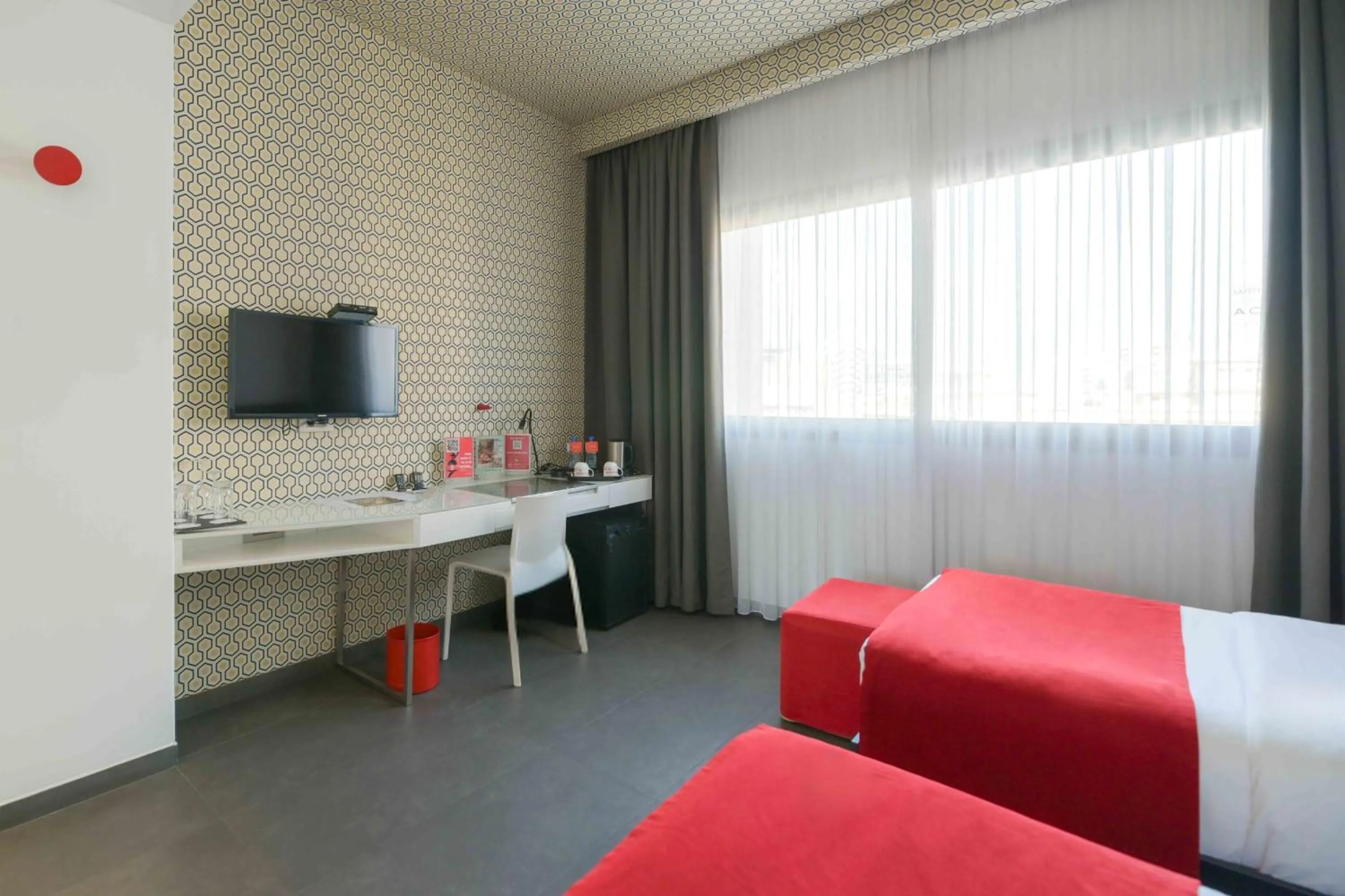 Bed in The Smallville Hotel