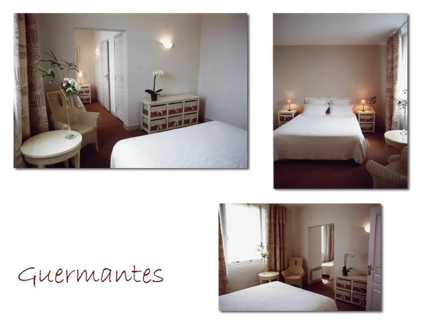 Bed in Chambres d'Hotes la Raspeliere