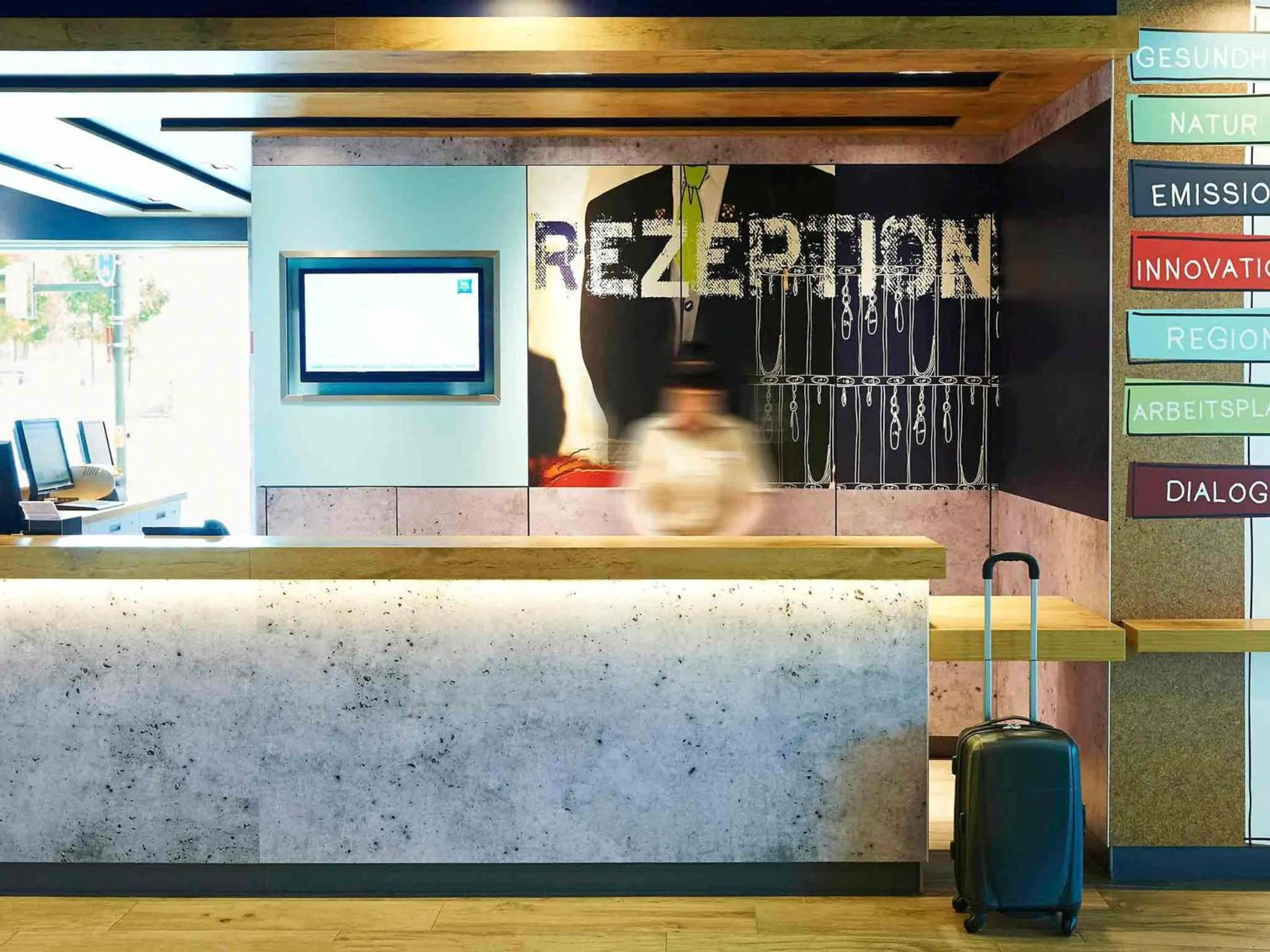 Property building in ibis budget Zurich City West