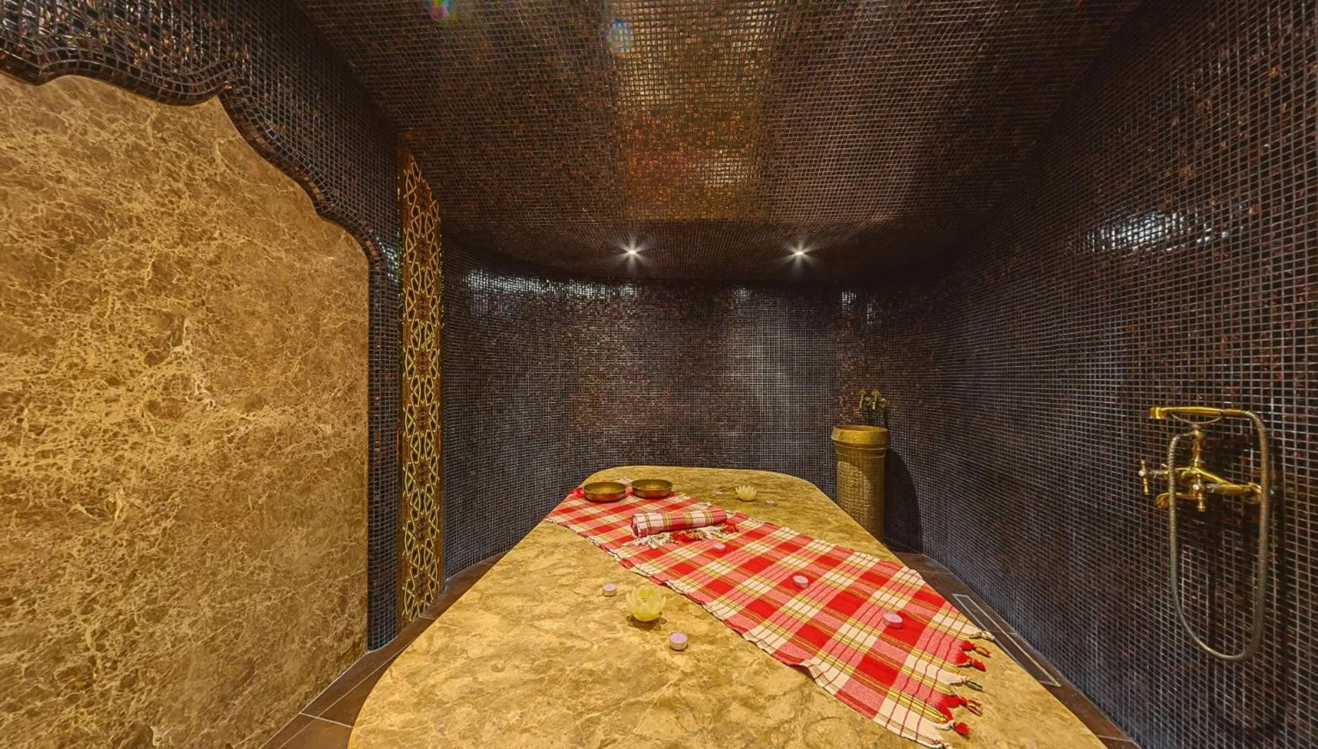 Spa and wellness centre/facilities, Bed in Elena Hotel and Wellness - All Inclusive