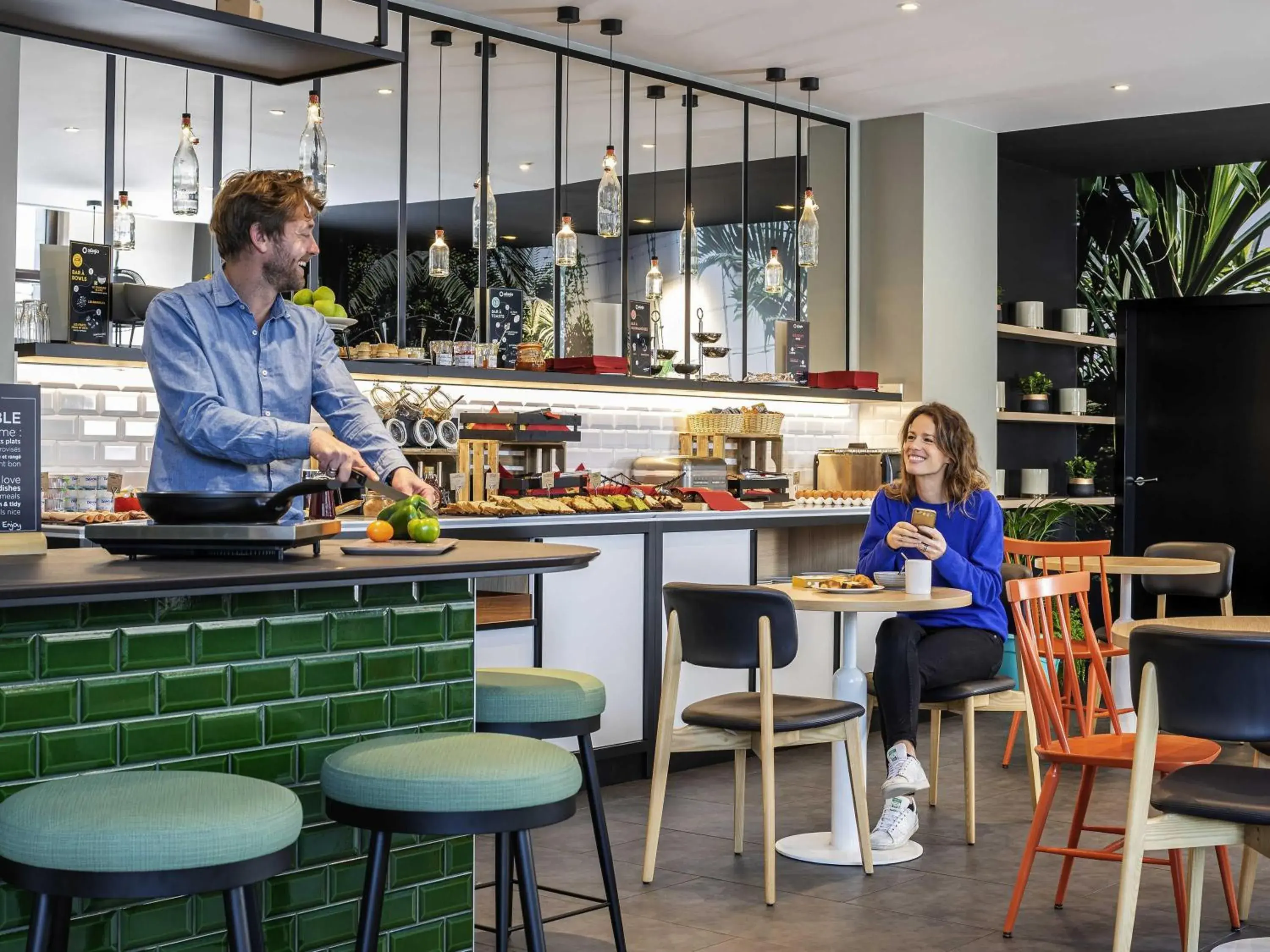 Breakfast in Aparthotel Adagio Paris Montrouge Breakfast in Aparthotel Adagio Paris Montrouge