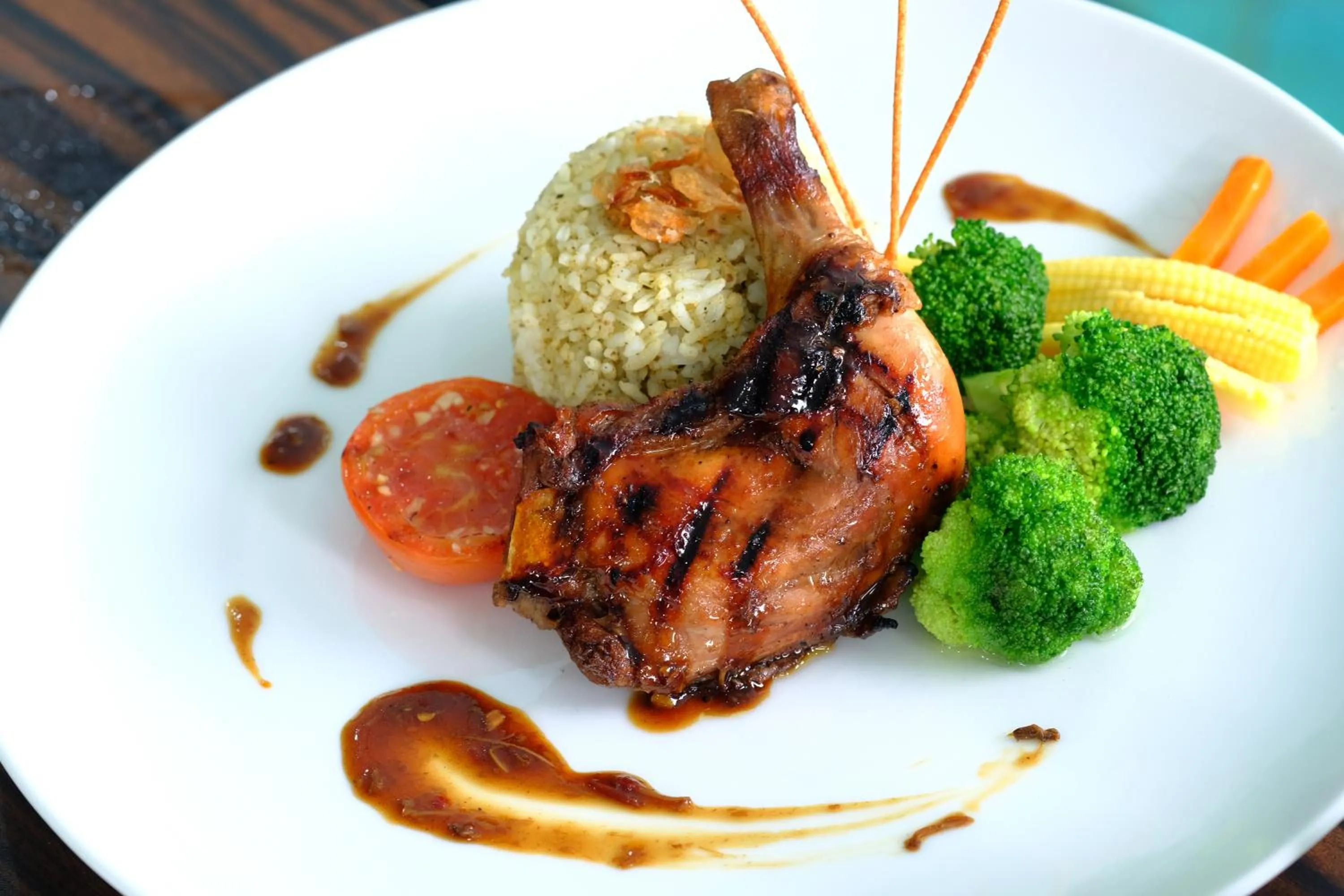 Asian breakfast in The Bellezza Suites by Nemuru