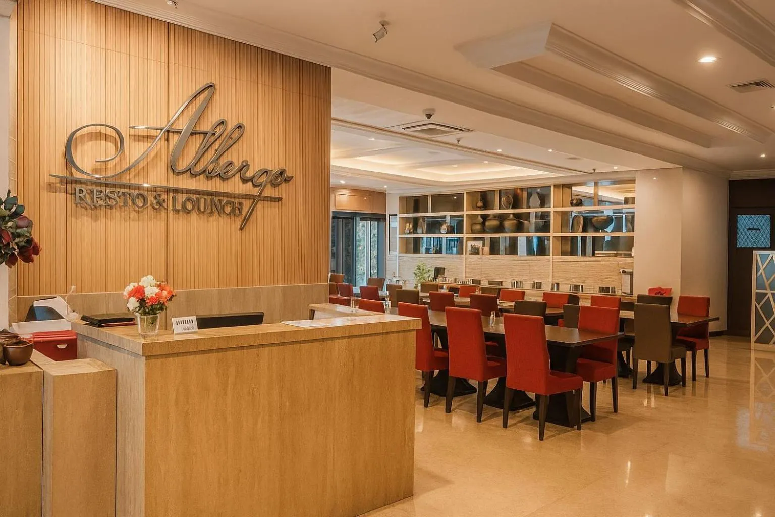 Restaurant/places to eat in The Bellezza Suites by Nemuru