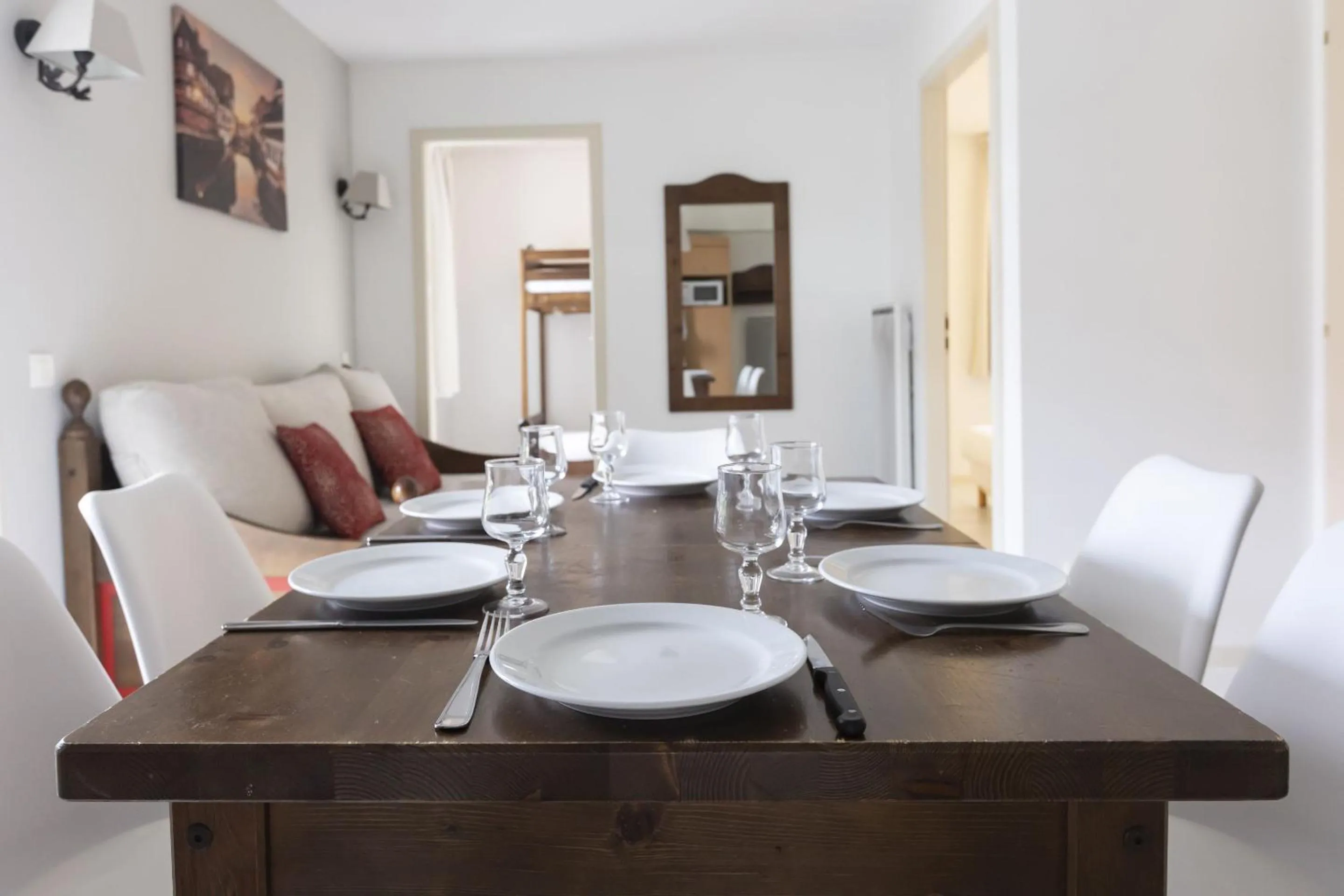 Seating area in Résidence Odalys Le Domaine des Rois