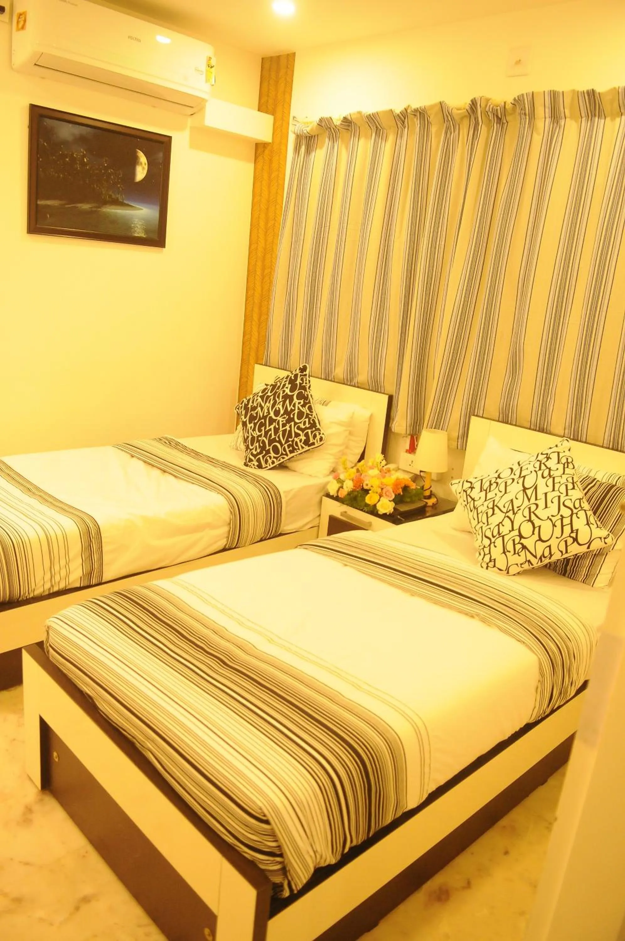 Bed in Blue Nile Beach Resort