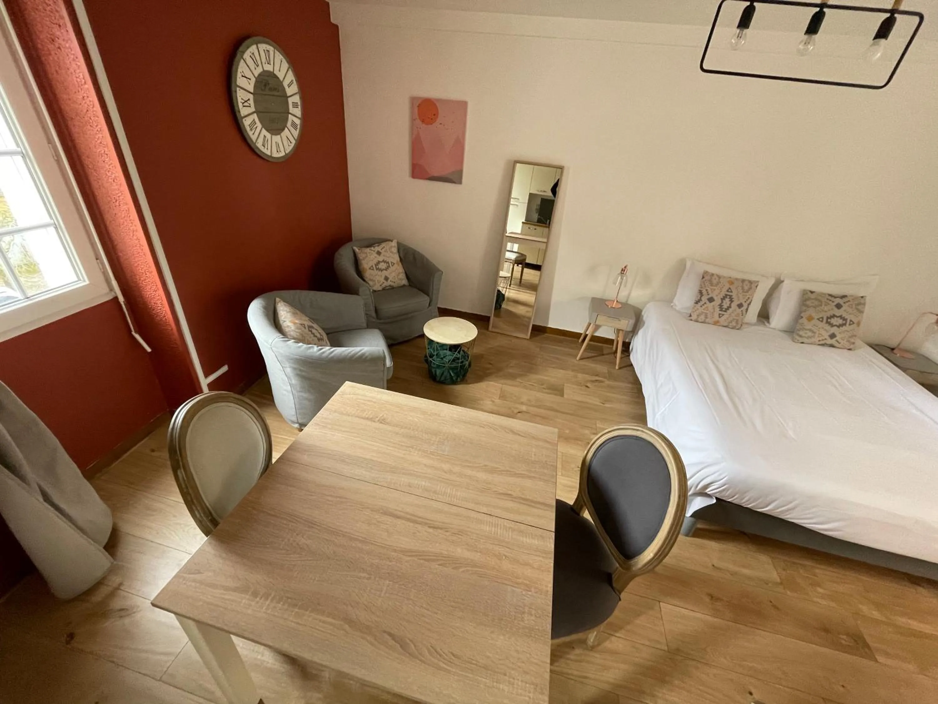 Bed in Hotel Abat Jour