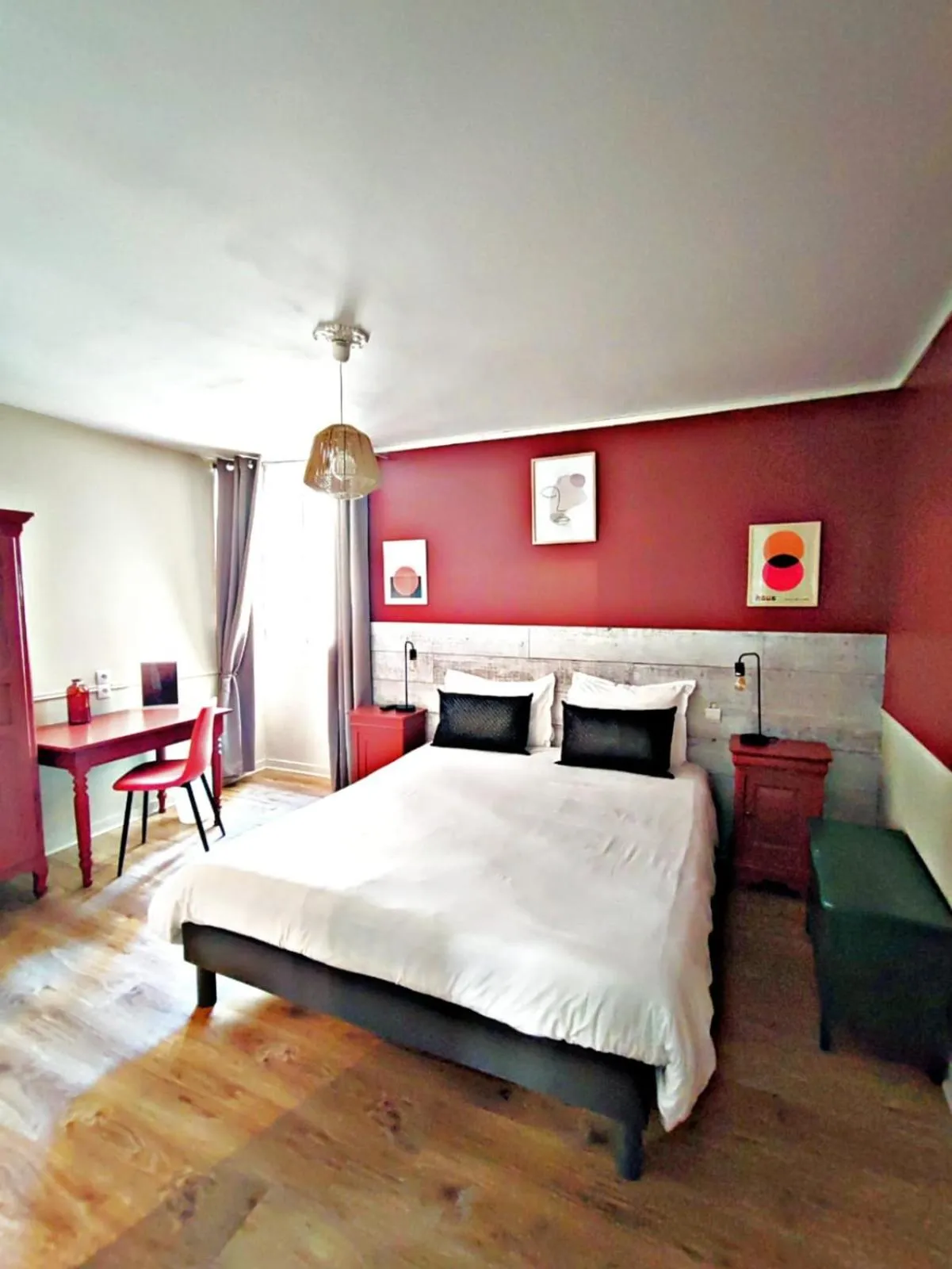 Bed in Hotel Abat Jour