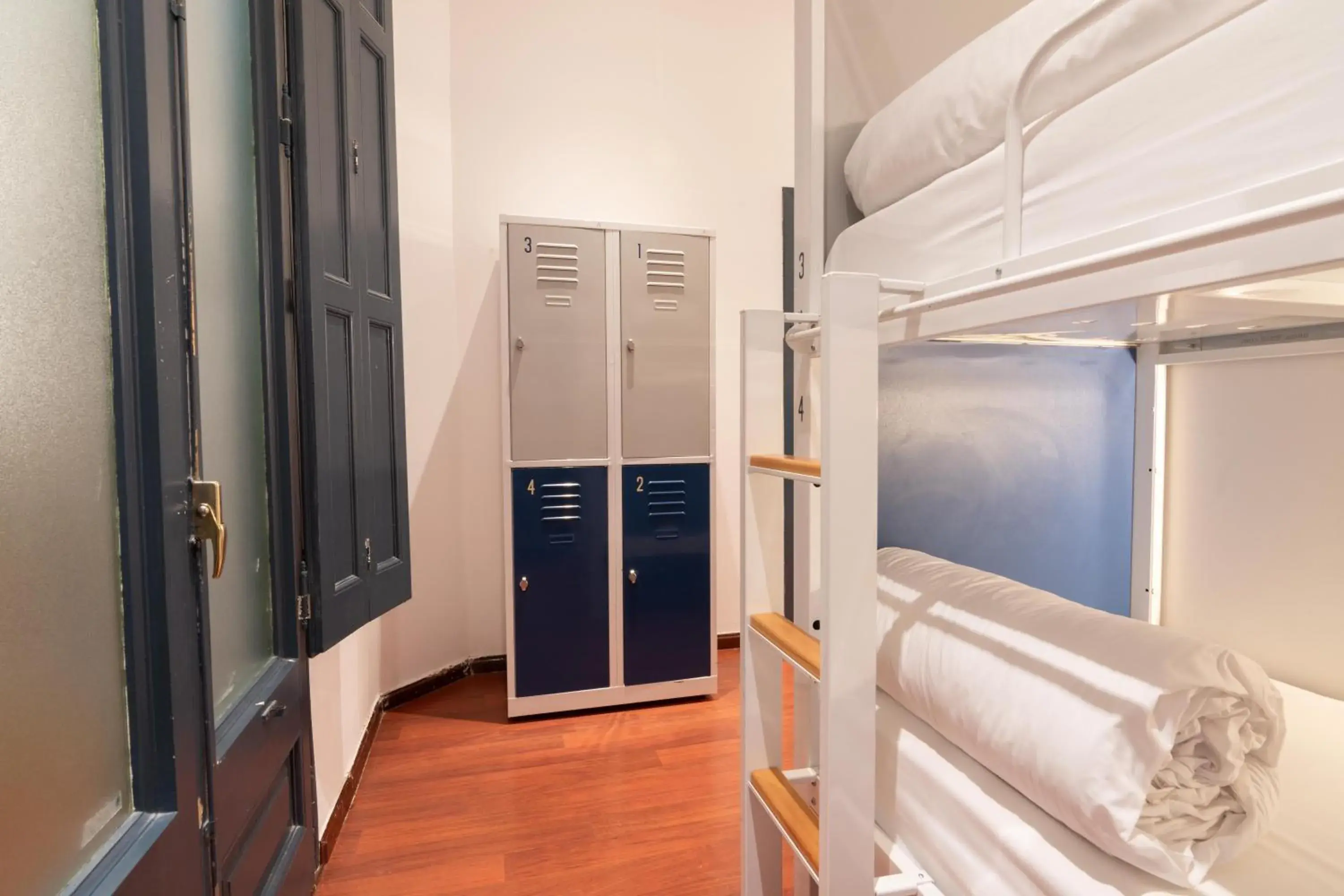 Bed in The Central House Barcelona Gracia Bed in The Central House Barcelona Gracia