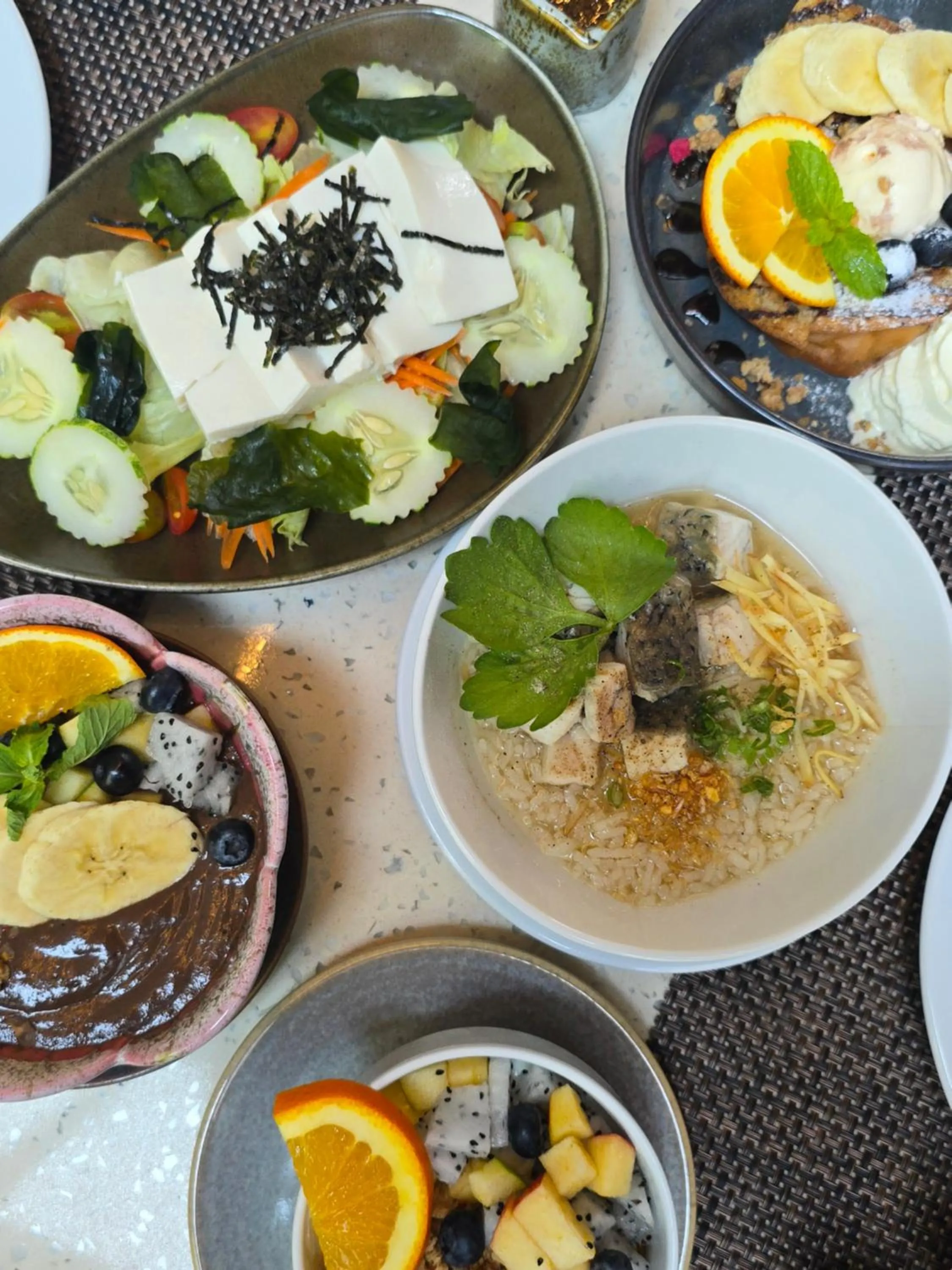 Breakfast in Hotel Loy Chiang Mai