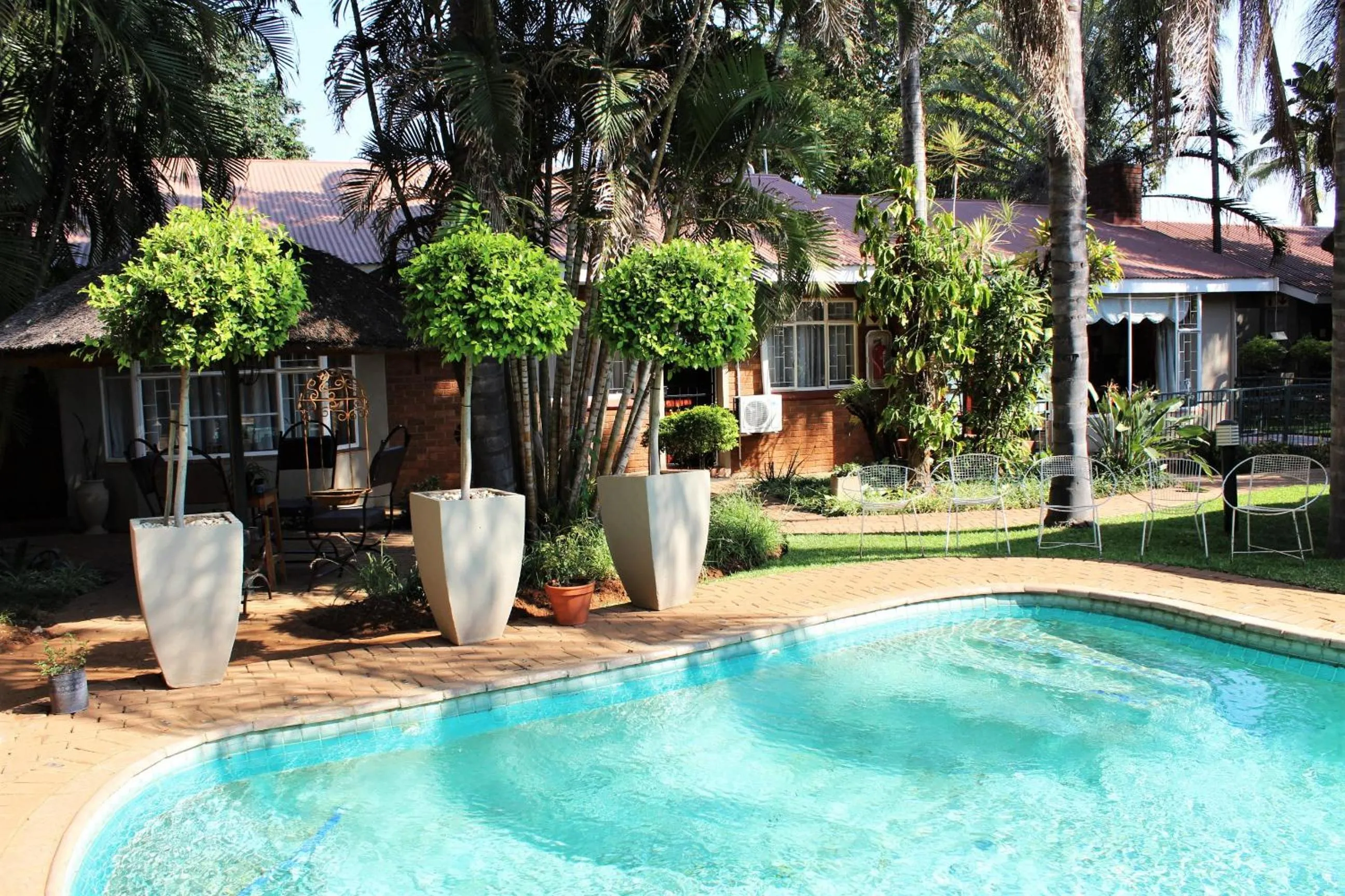 Swimming pool in Ngwenya Boutique Hotel