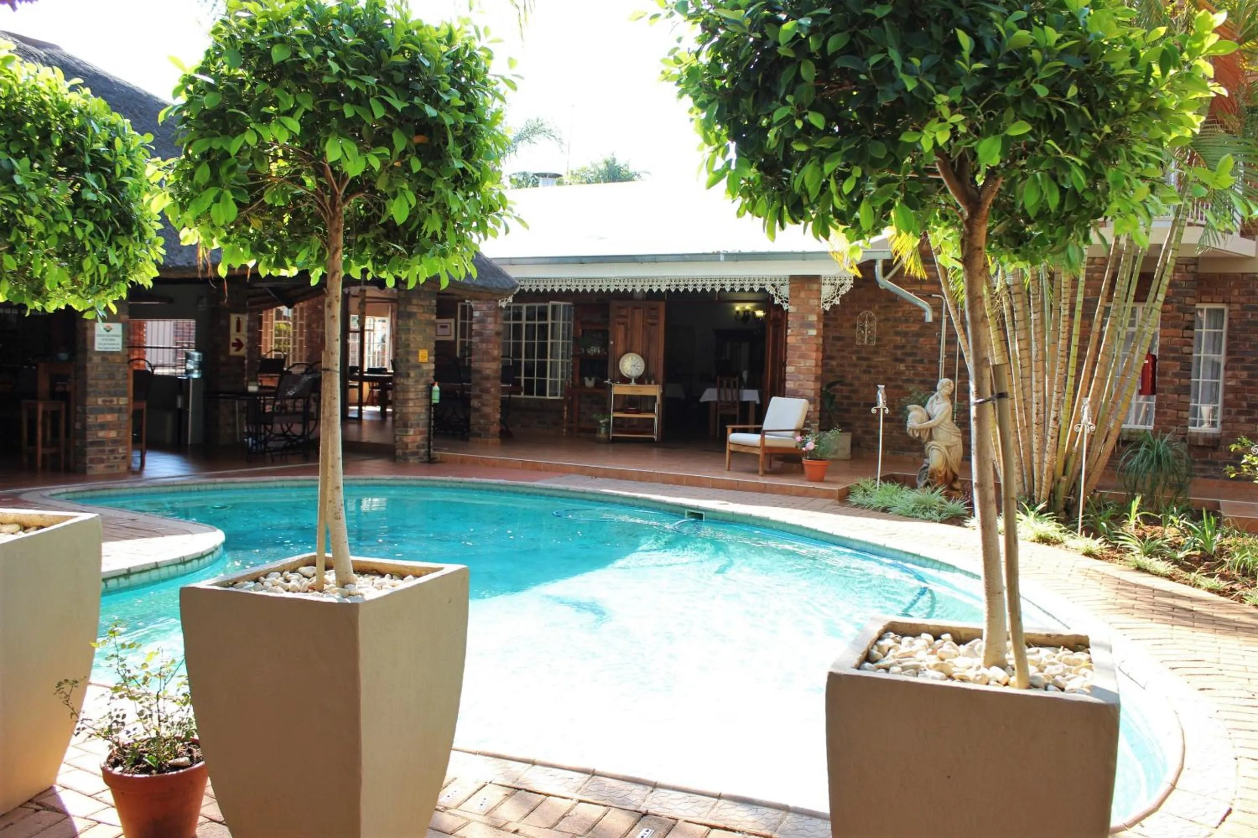 Swimming pool in Ngwenya Boutique Hotel