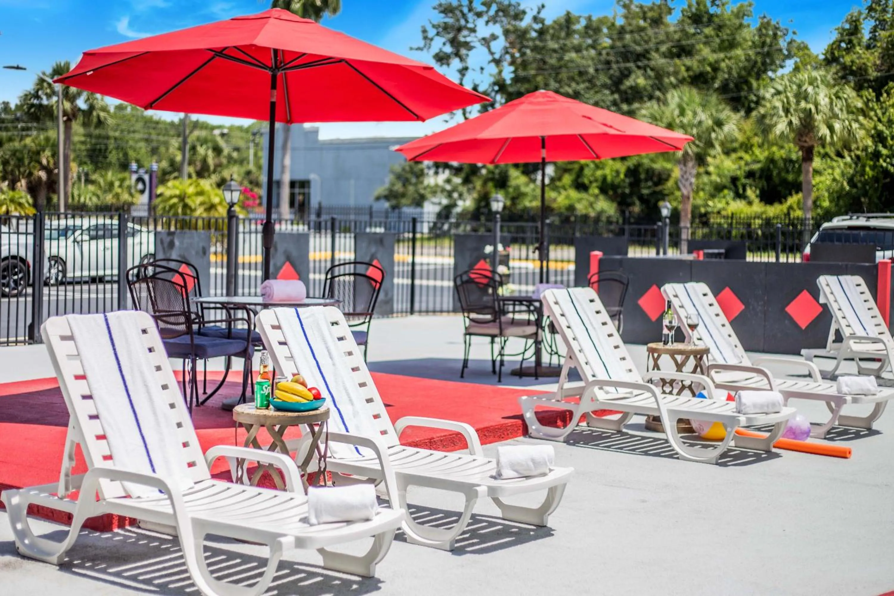 Pool view in Seasons Florida Resort