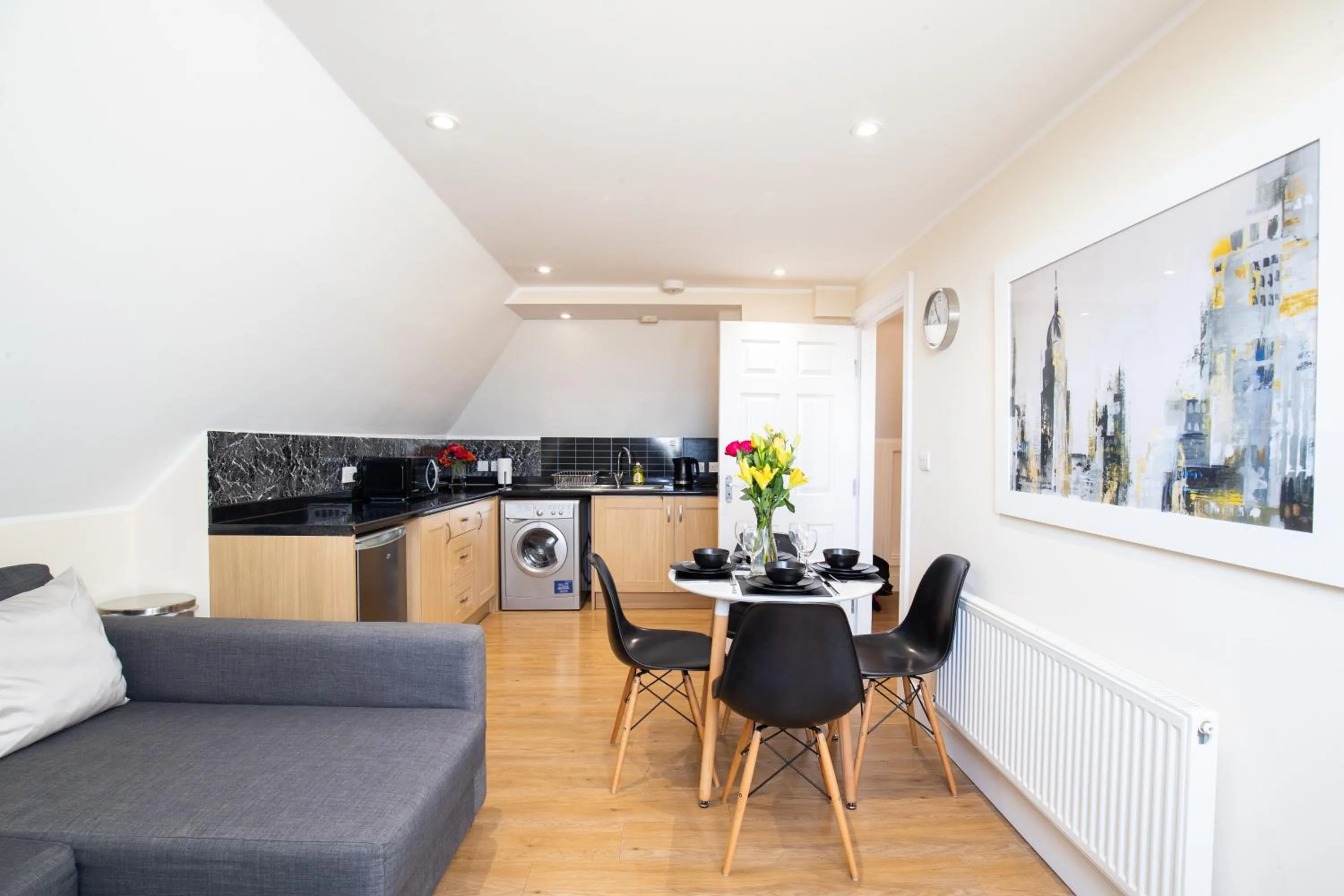 Living room in Velvet 2-bedroom apartment, Clockhouse, Hoddesdon