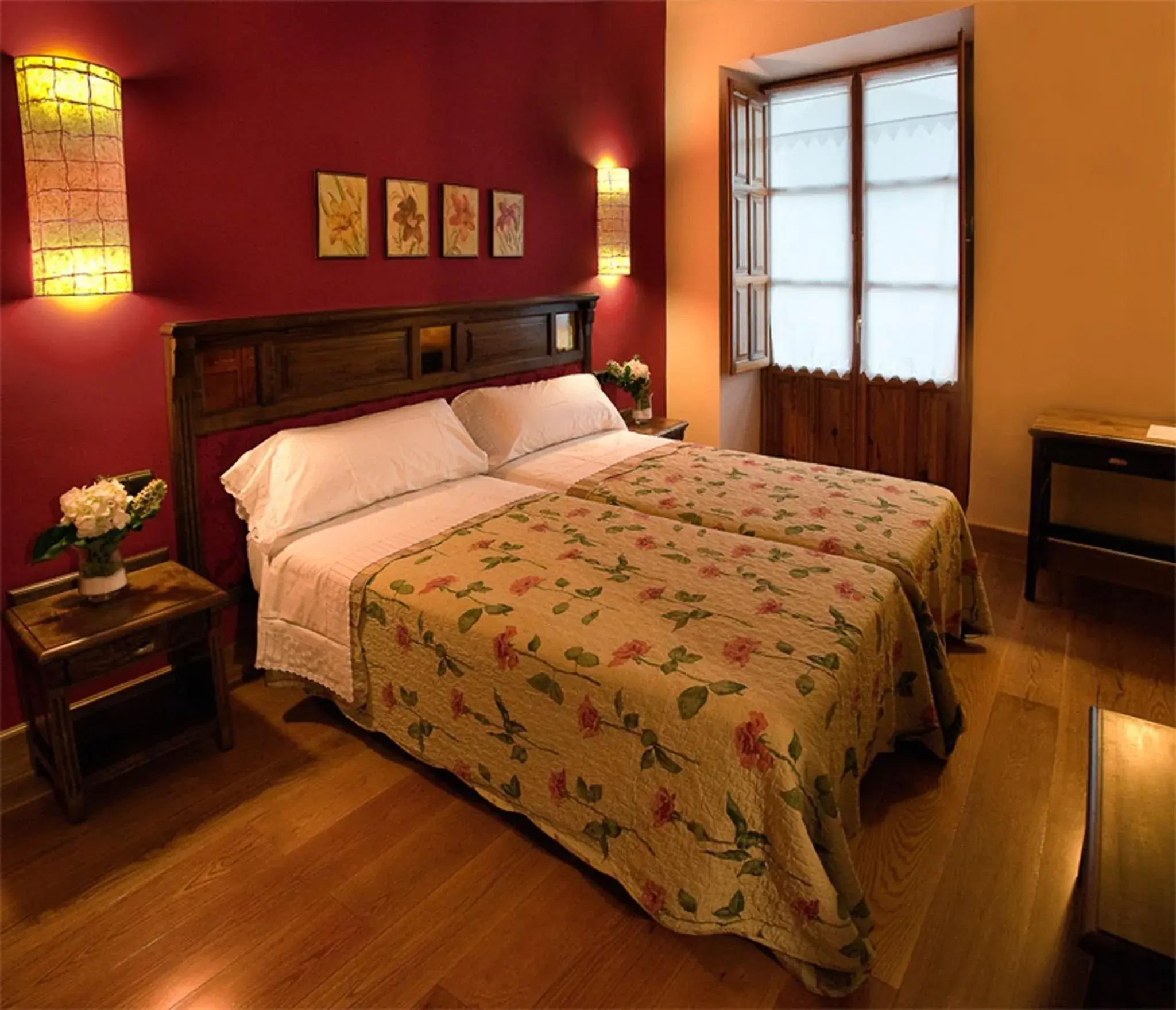 Twin Room in Villa Ferrera Posada Rural Twin Room in Villa Ferrera Posada Rural