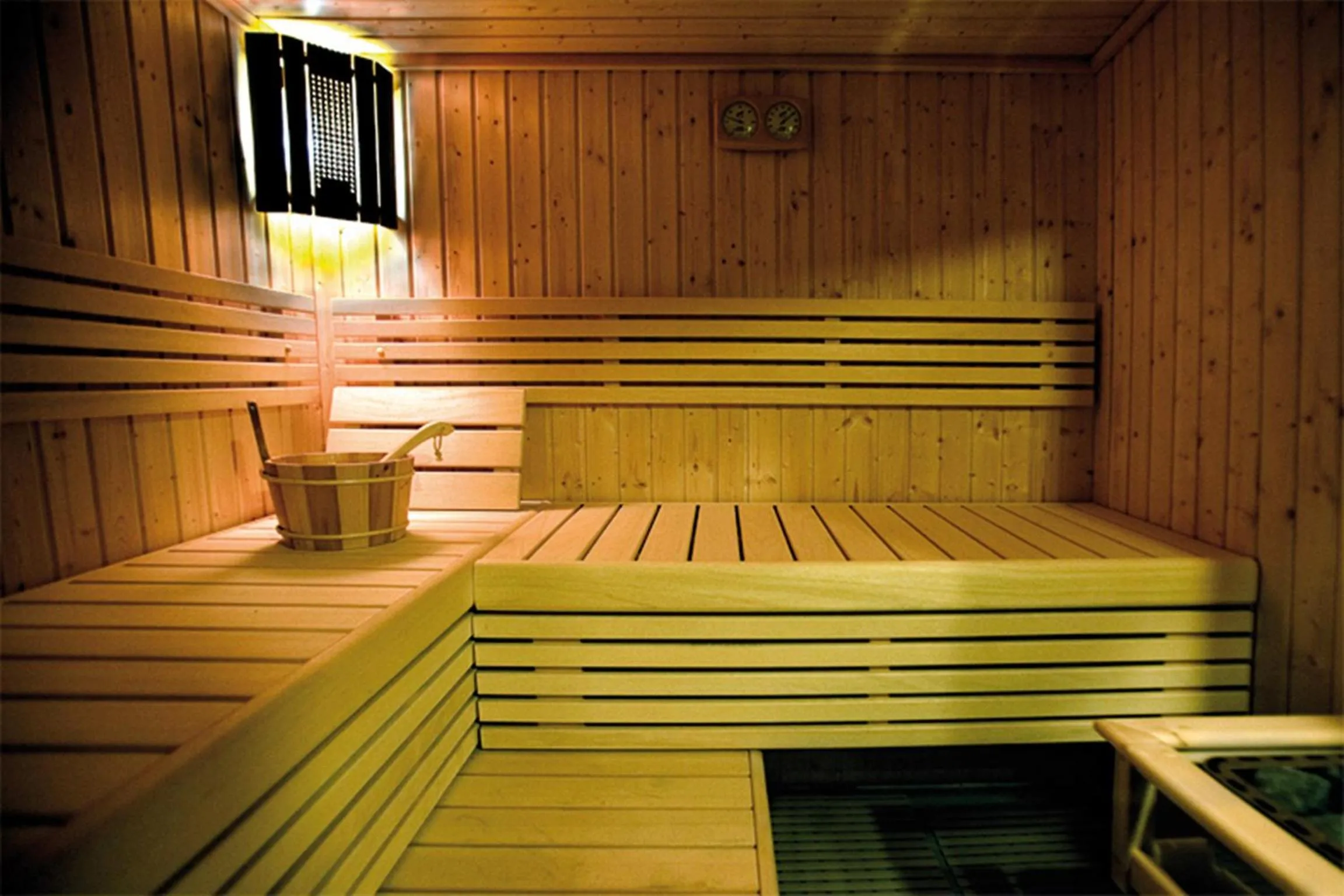Sauna in Villa Ferrera Posada Rural