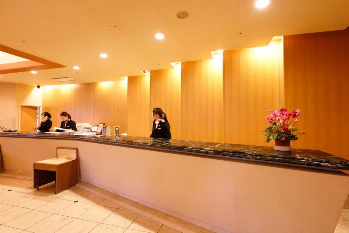 Lobby or reception in Plaza Inn Mizusawa Lobby or reception in Plaza Inn Mizusawa