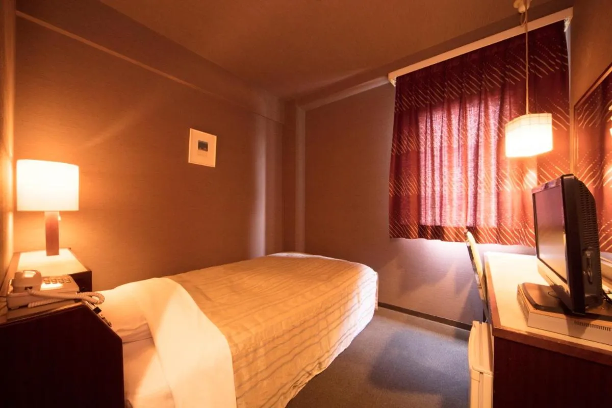 Bed in Plaza Inn Mizusawa