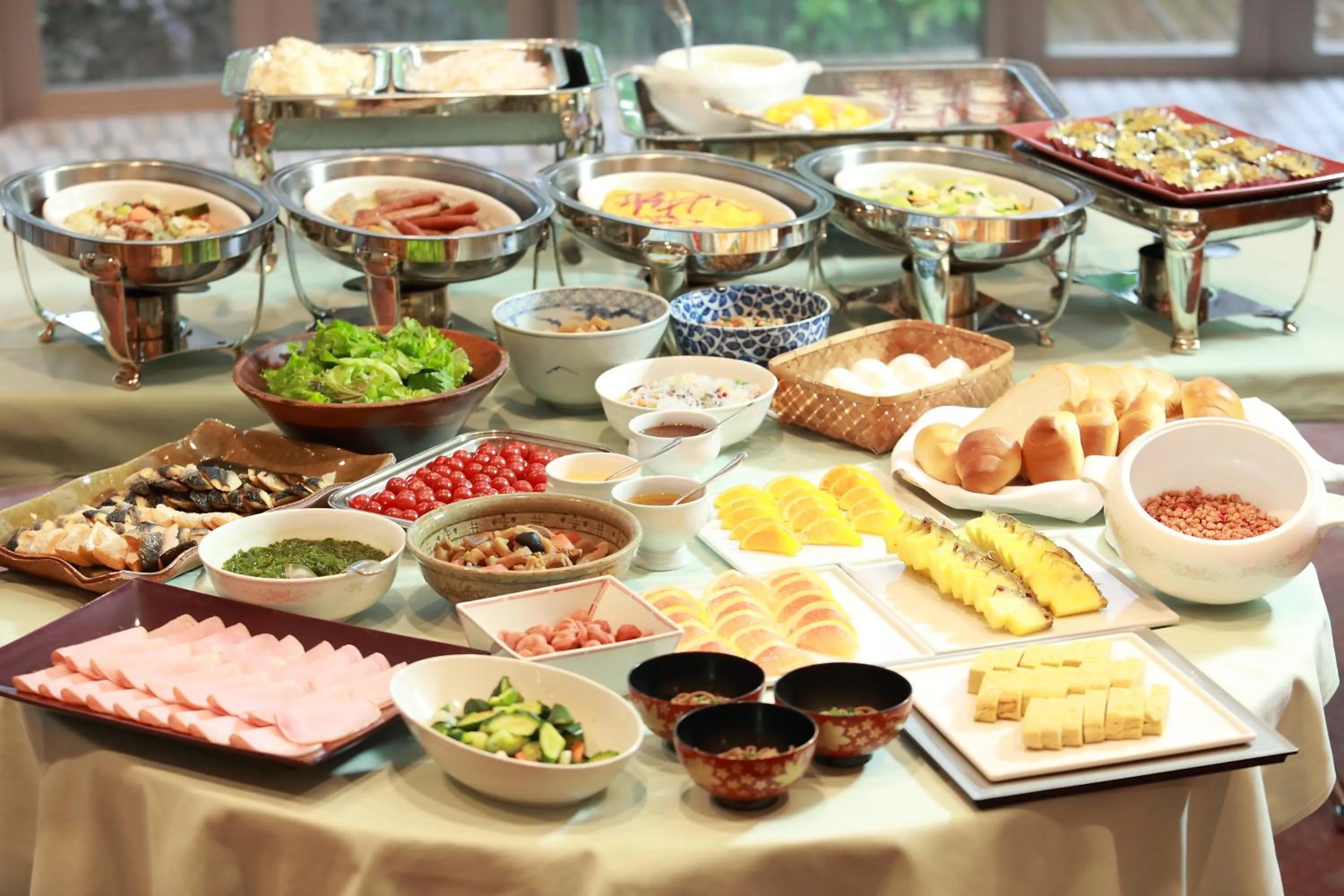 Breakfast in Plaza Inn Mizusawa