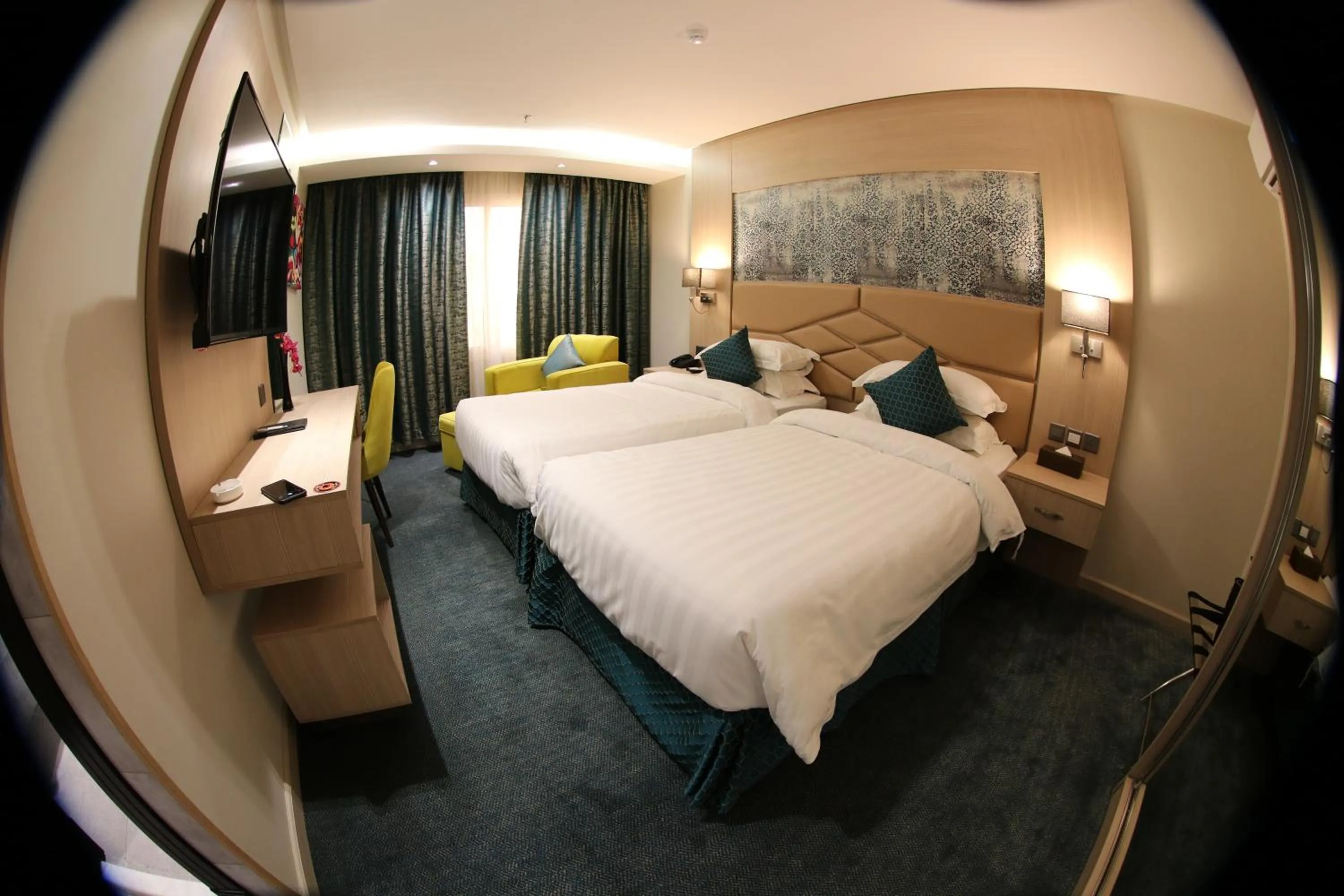 Bed in Touq Al Balad Hotel