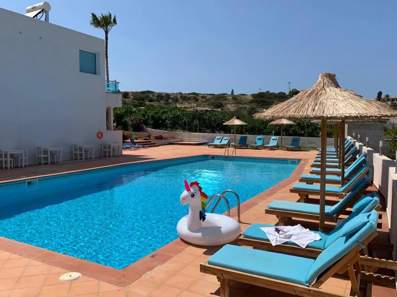 Swimming pool in Saradari Beach Hotel - Adults Only