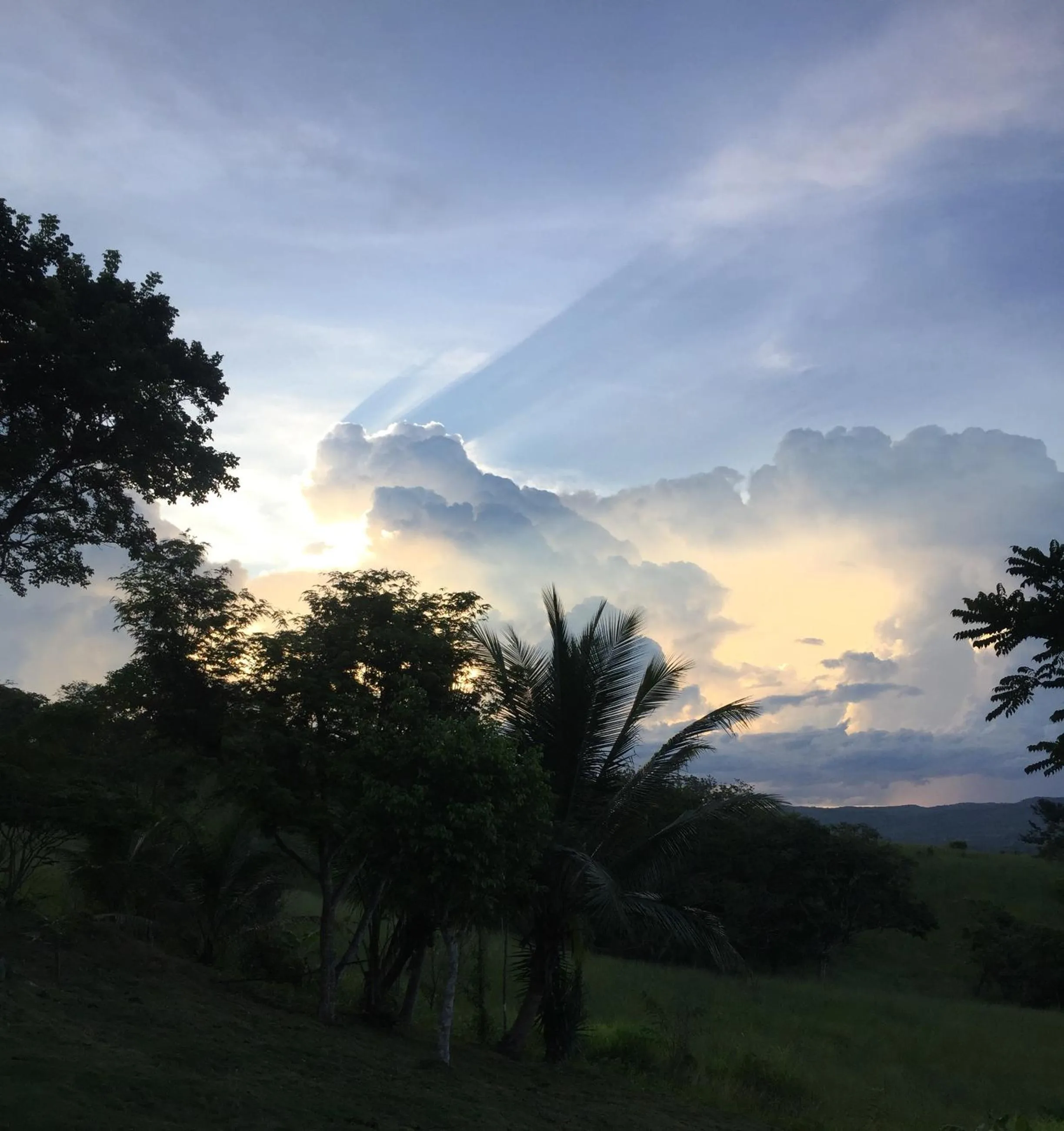 Sunset in Santa Cruz Cabins