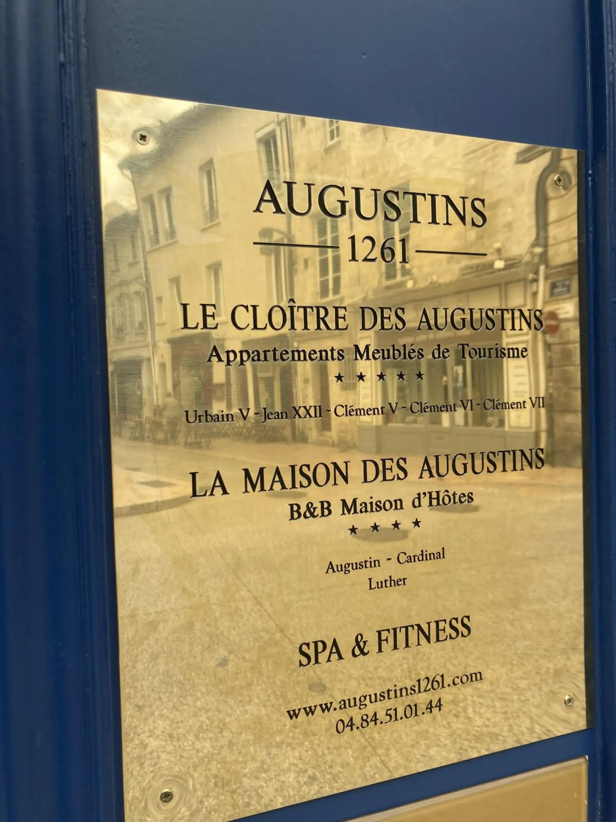 La Maison des Augustins 4 stars Spa et Fitness La Maison des Augustins 4 stars Spa et Fitness