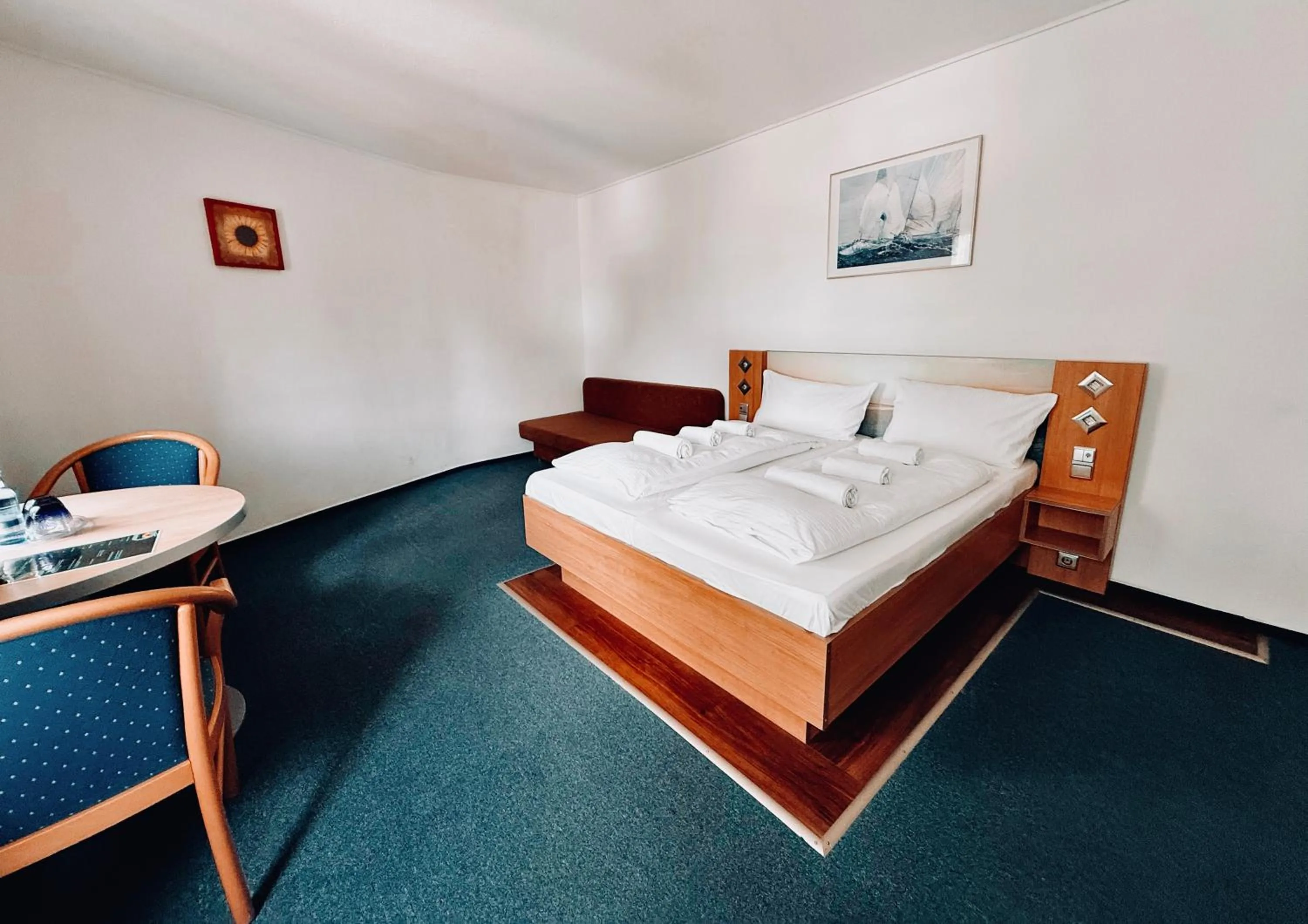 Bed in Hotel Granitz