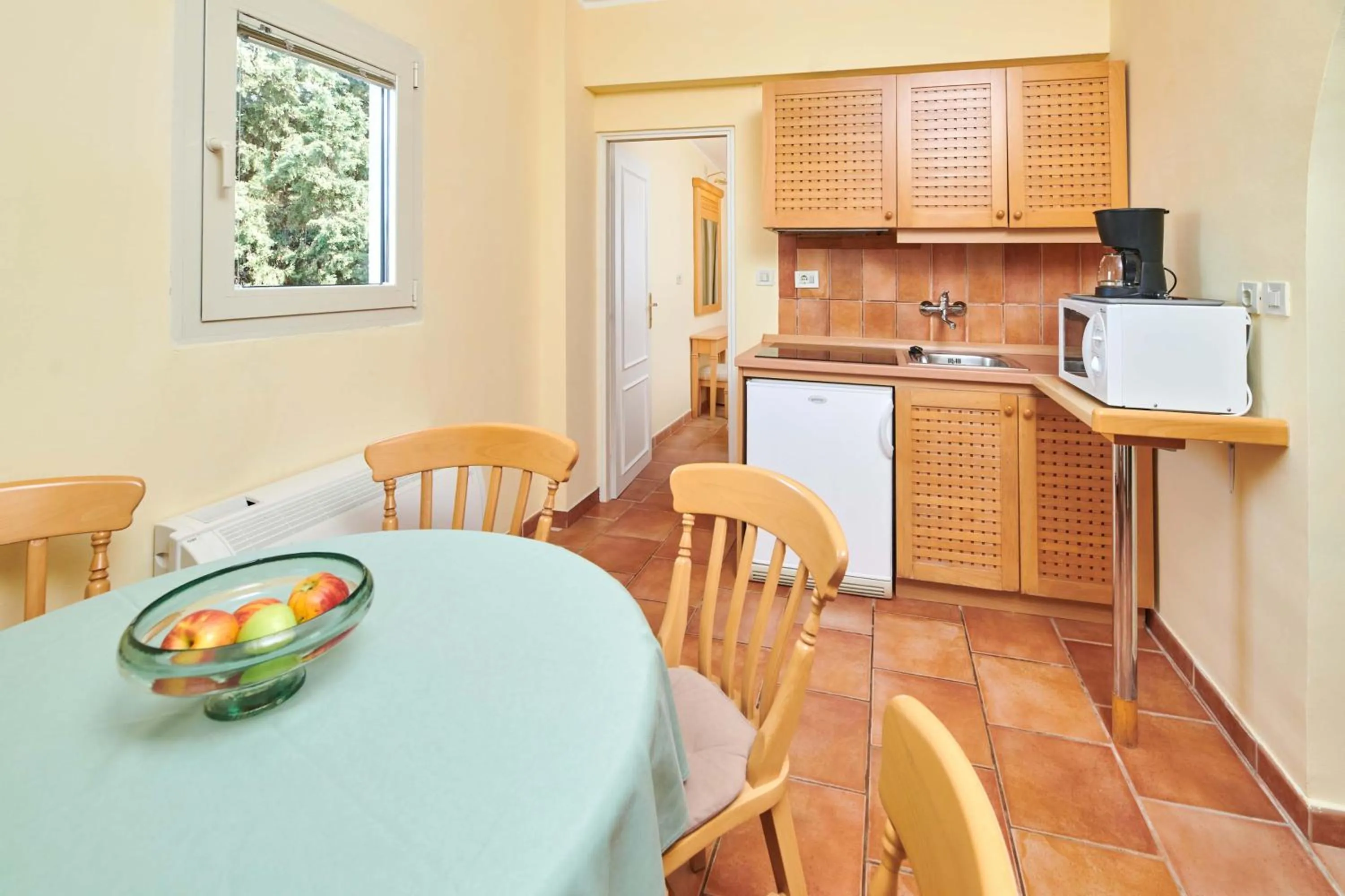 Kitchen or kitchenette in Apartments Bellevue Plava Laguna