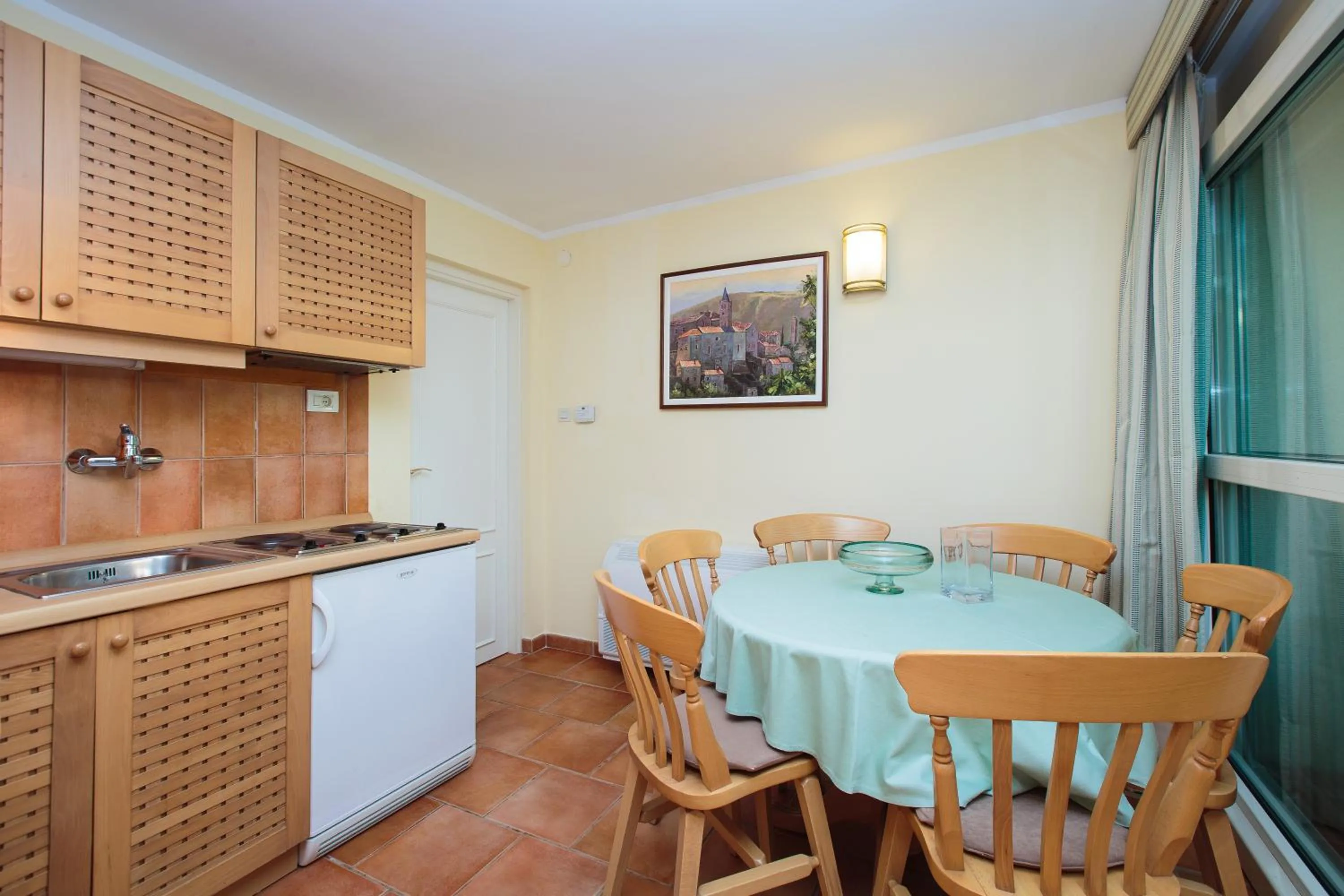 Kitchen or kitchenette in Apartments Bellevue Plava Laguna