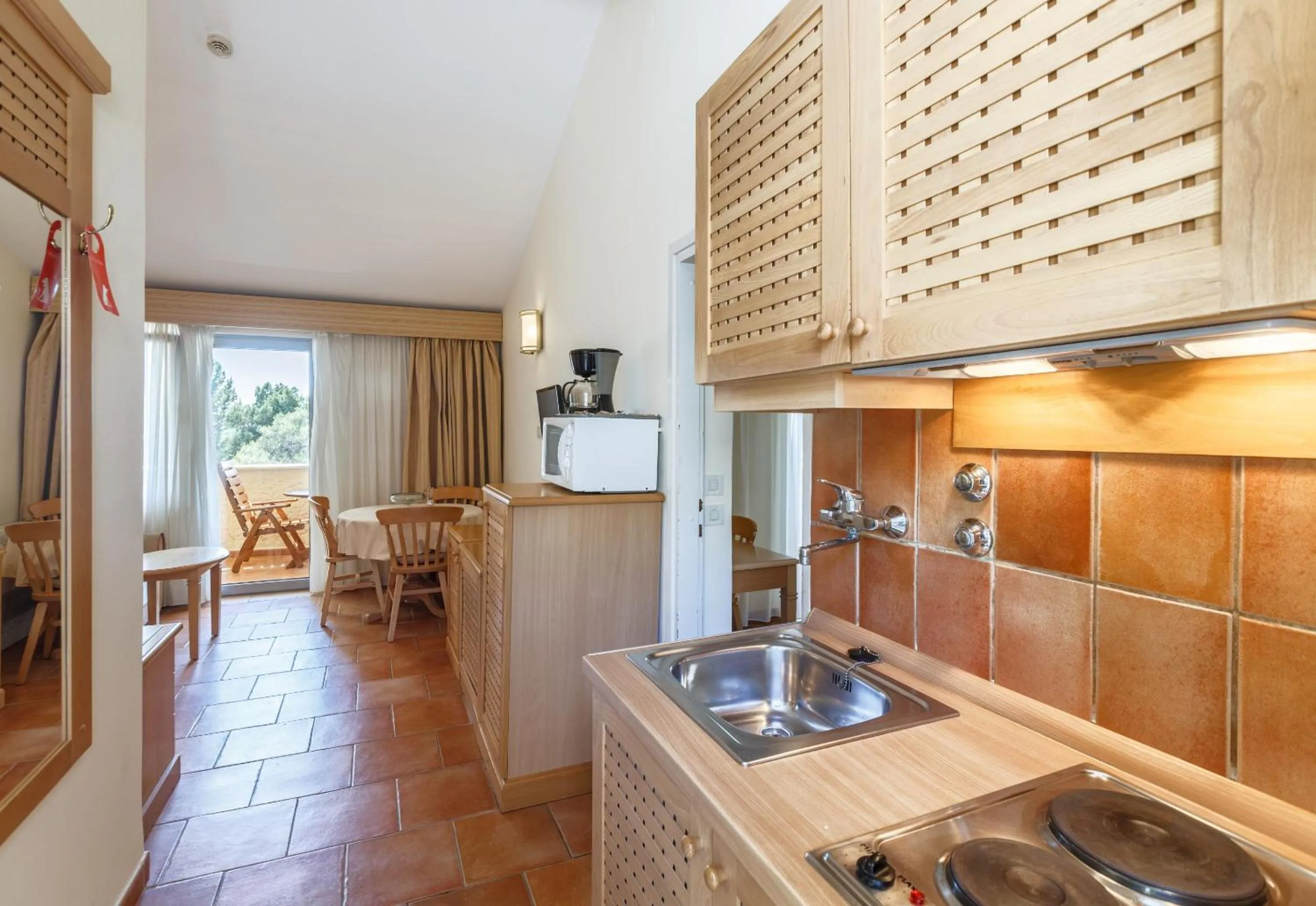 Kitchen or kitchenette in Apartments Bellevue Plava Laguna