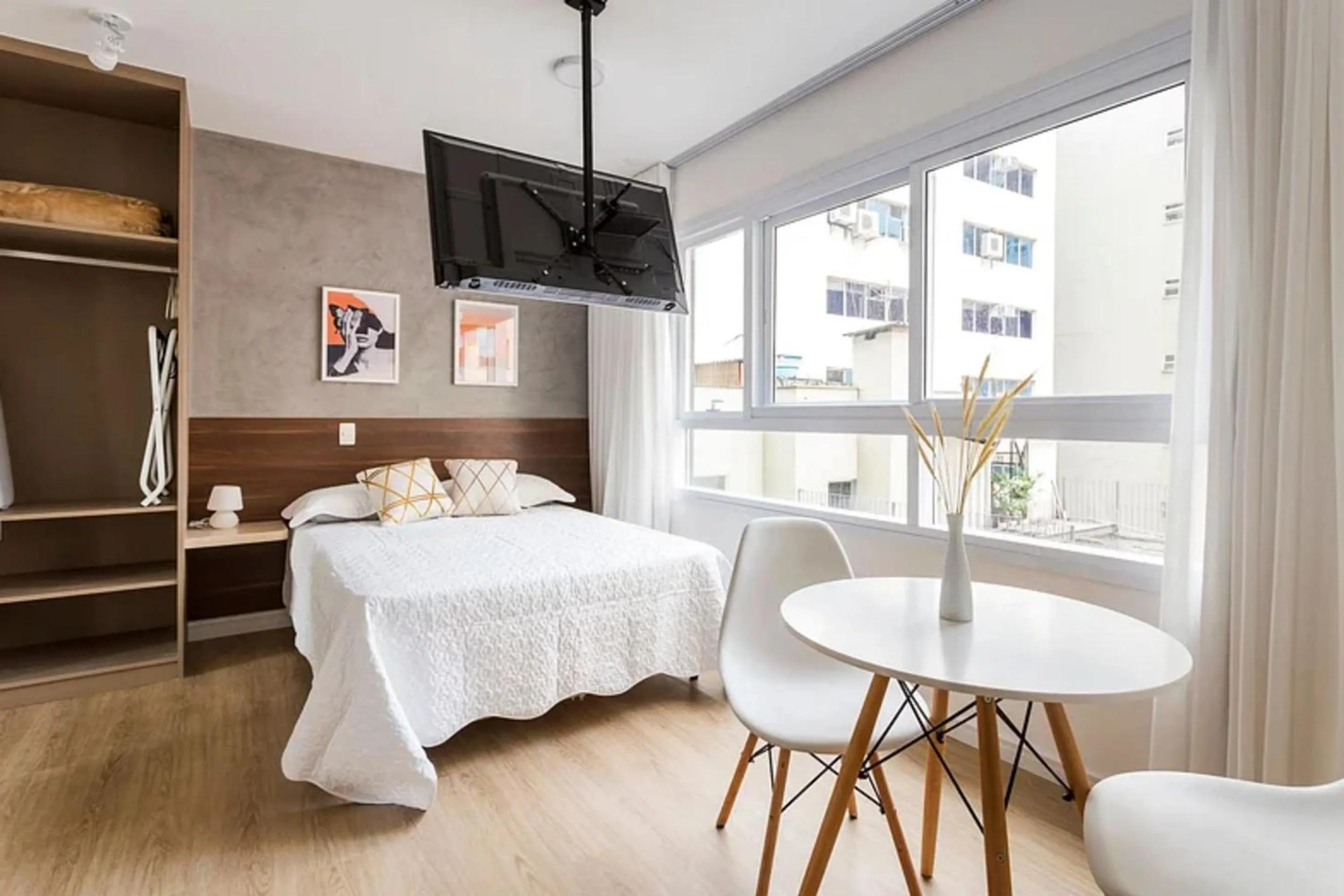 Photo of the whole room, Bed in 360 São Luis