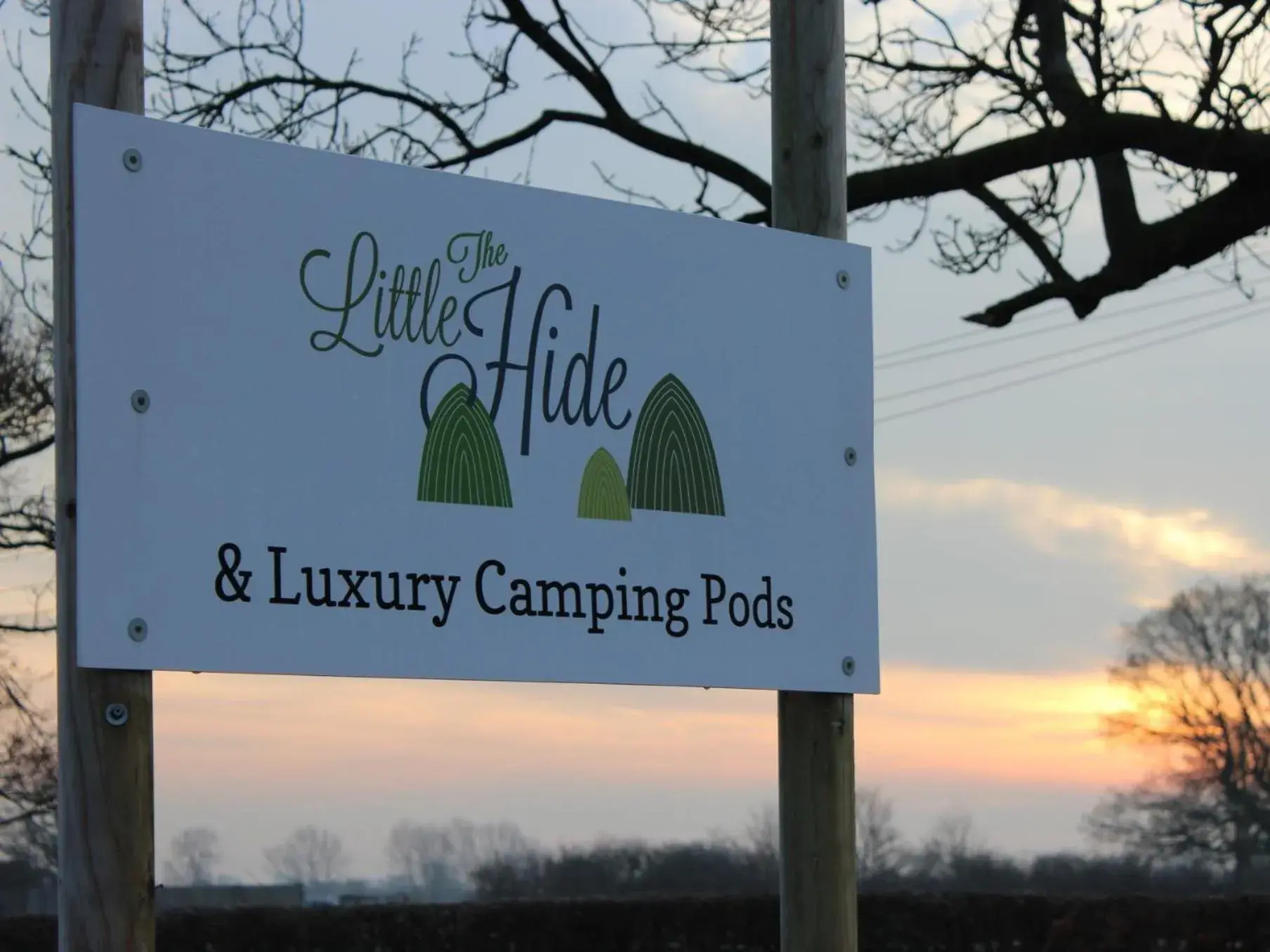 Property building in The Little Hide - Adult Only Camping Pods Property building in The Little Hide - Adult Only Camping Pods